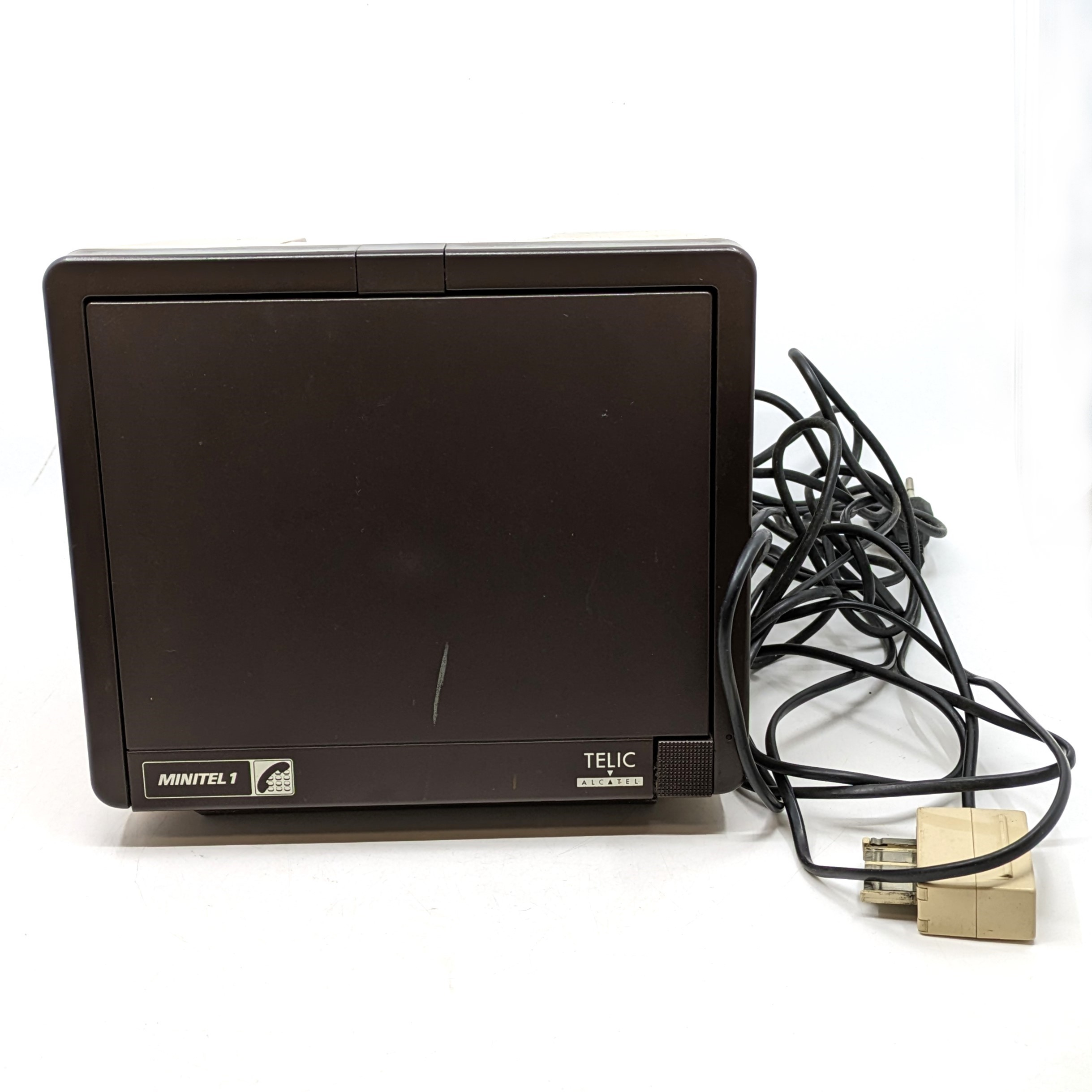 Minitel 1 Alcatel TELIC - État correct sur Label Emmaüs