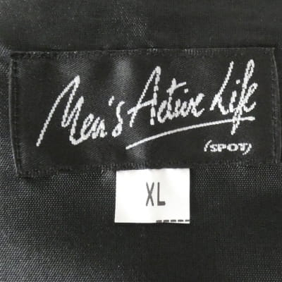 Gilet de costume noir imprimé - Homme - Men's Actve Life - Taille XL Bon état - Vue 5 - 