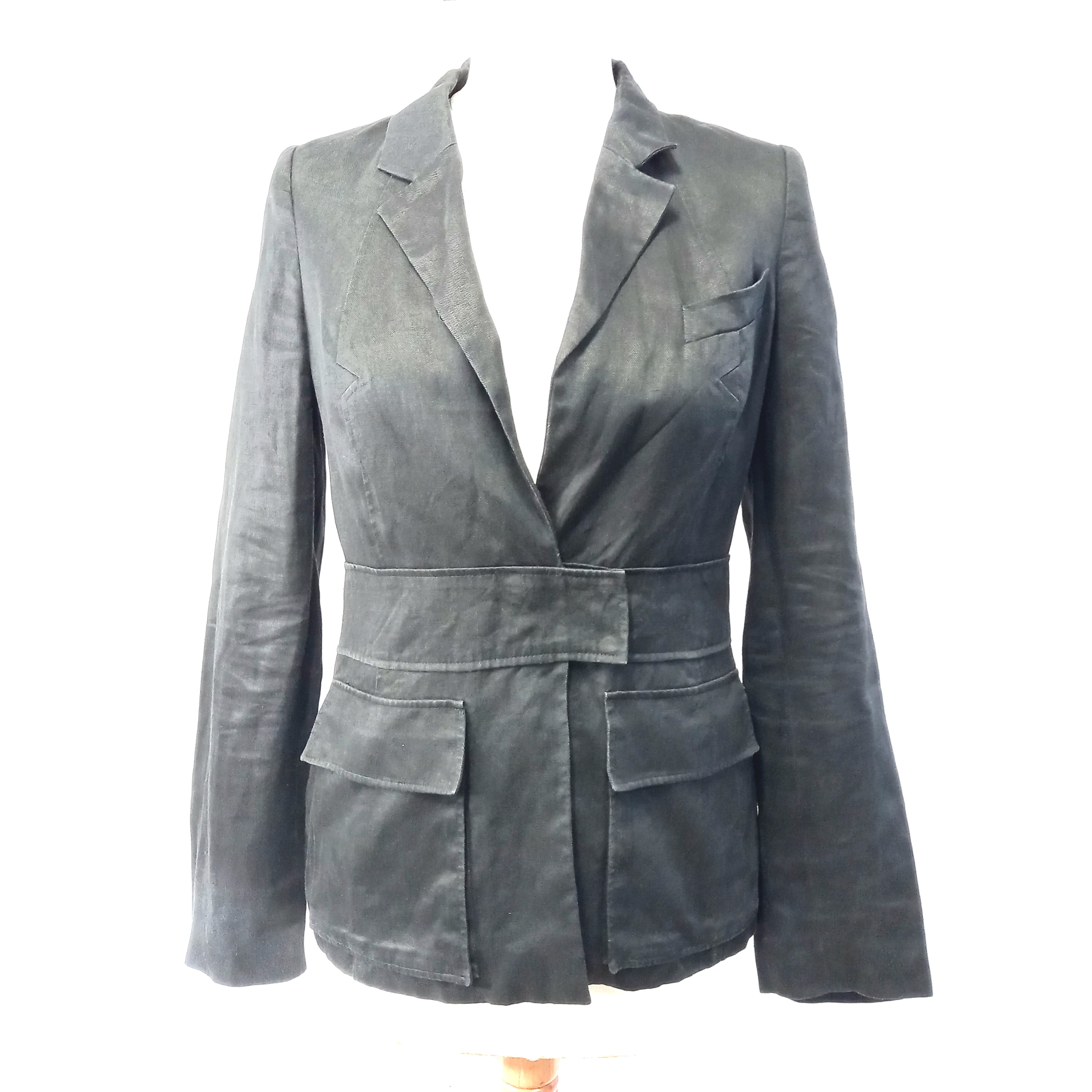 Blazer femme, de couleur noire, de marque Kenzo, taille 38 - Photo 4