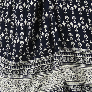 Gilet bleu foncé imprimé - femme - Pimkie - taille S - Photo 2