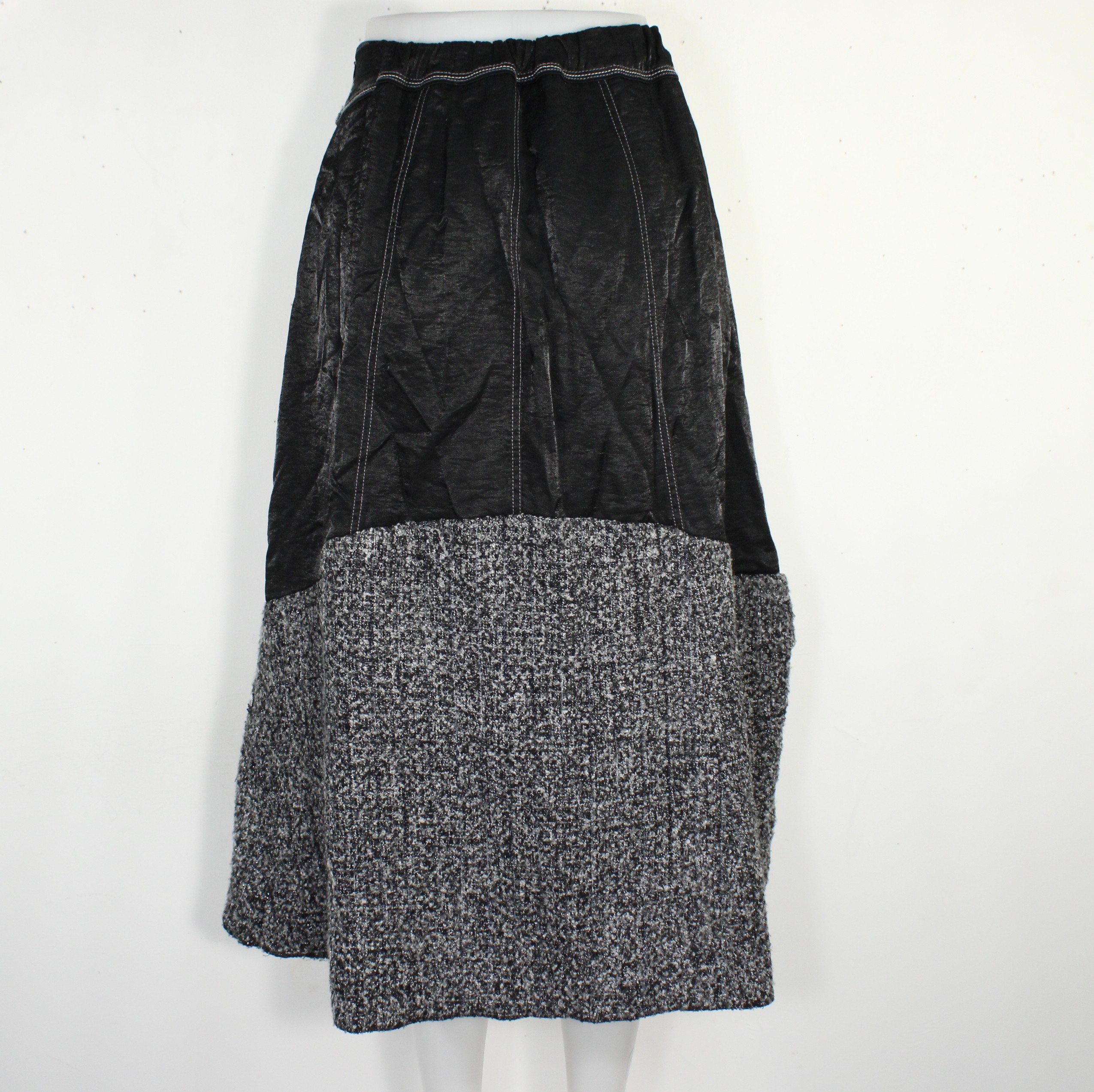 Jupe Grise & Noire ALEXO Taille 44 - Photo 4