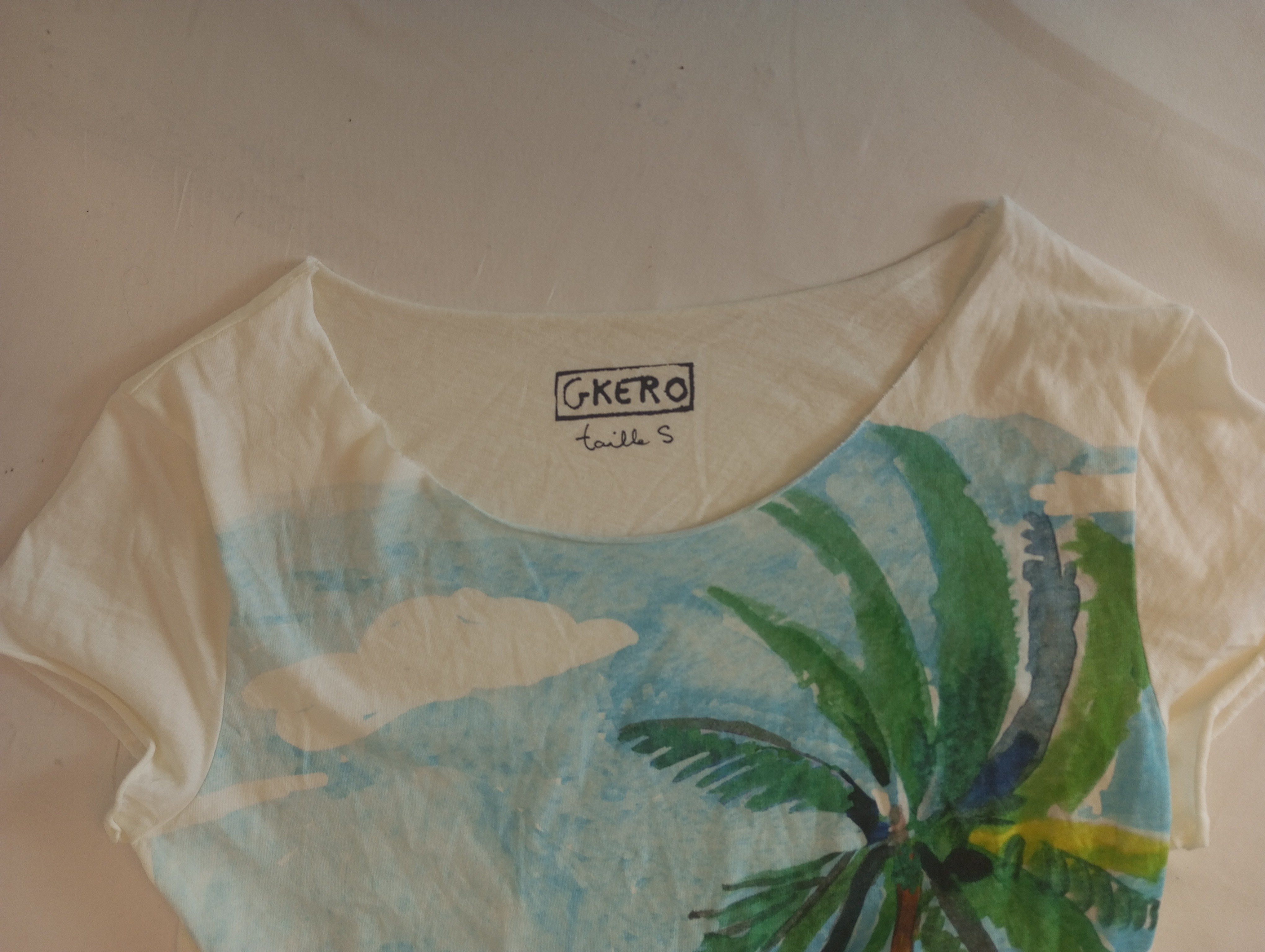 T SHIRT EDITION LIMITEE MARQUE GKERO - Photo 2
