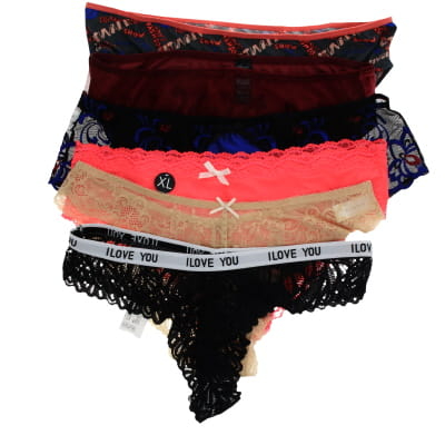 Lot de 6 culottes panachées - Femme - Taille 46/48 - Photo 0