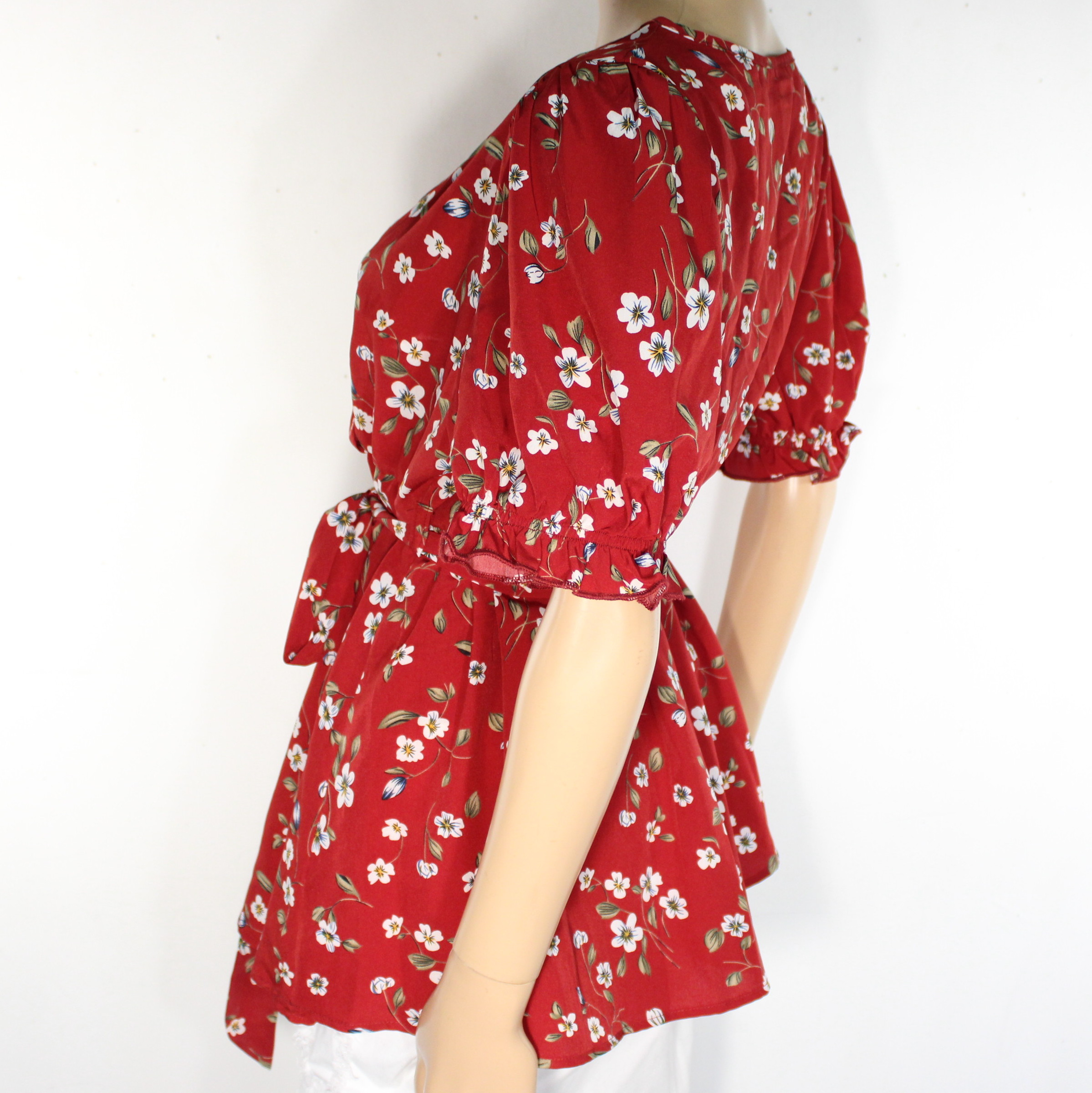 T-Shirt Femme Rouge SHEIN Taille L - Photo 3