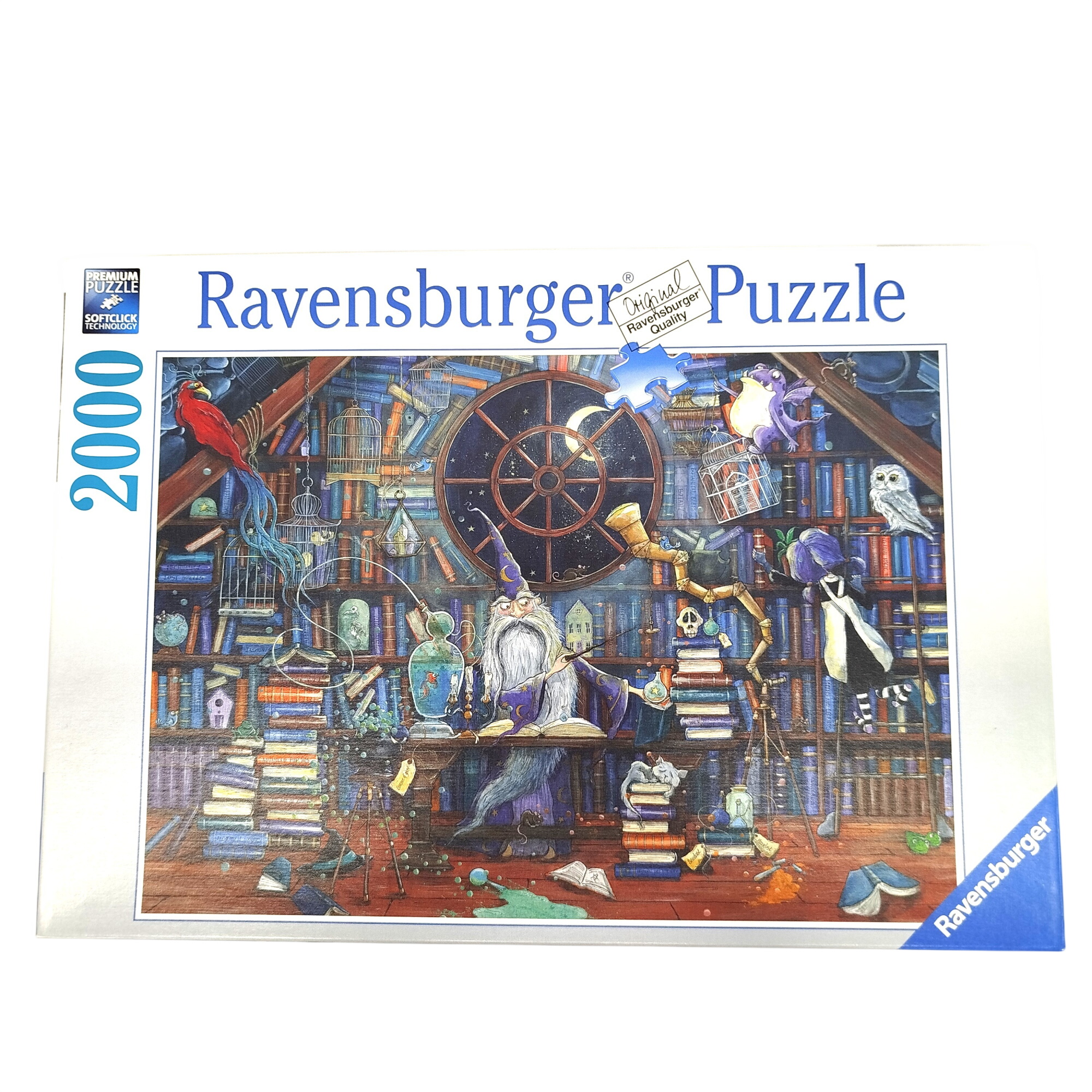 Puzzle 2000 pièces "Merlin l'enchanteur" 98 x 75 cm  -  reconditionné disponible sur Label Emmaüs