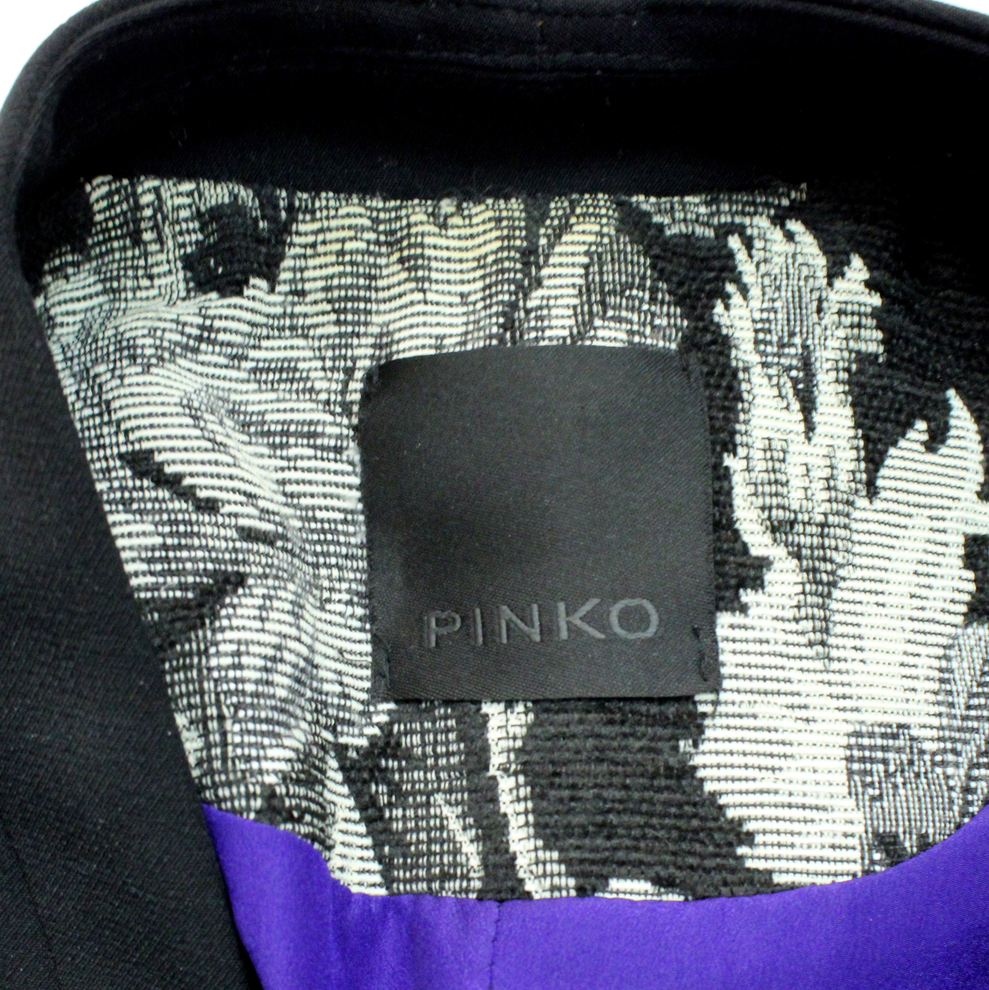 Veste Femme Noire PINKO Taille 40 - Photo 4