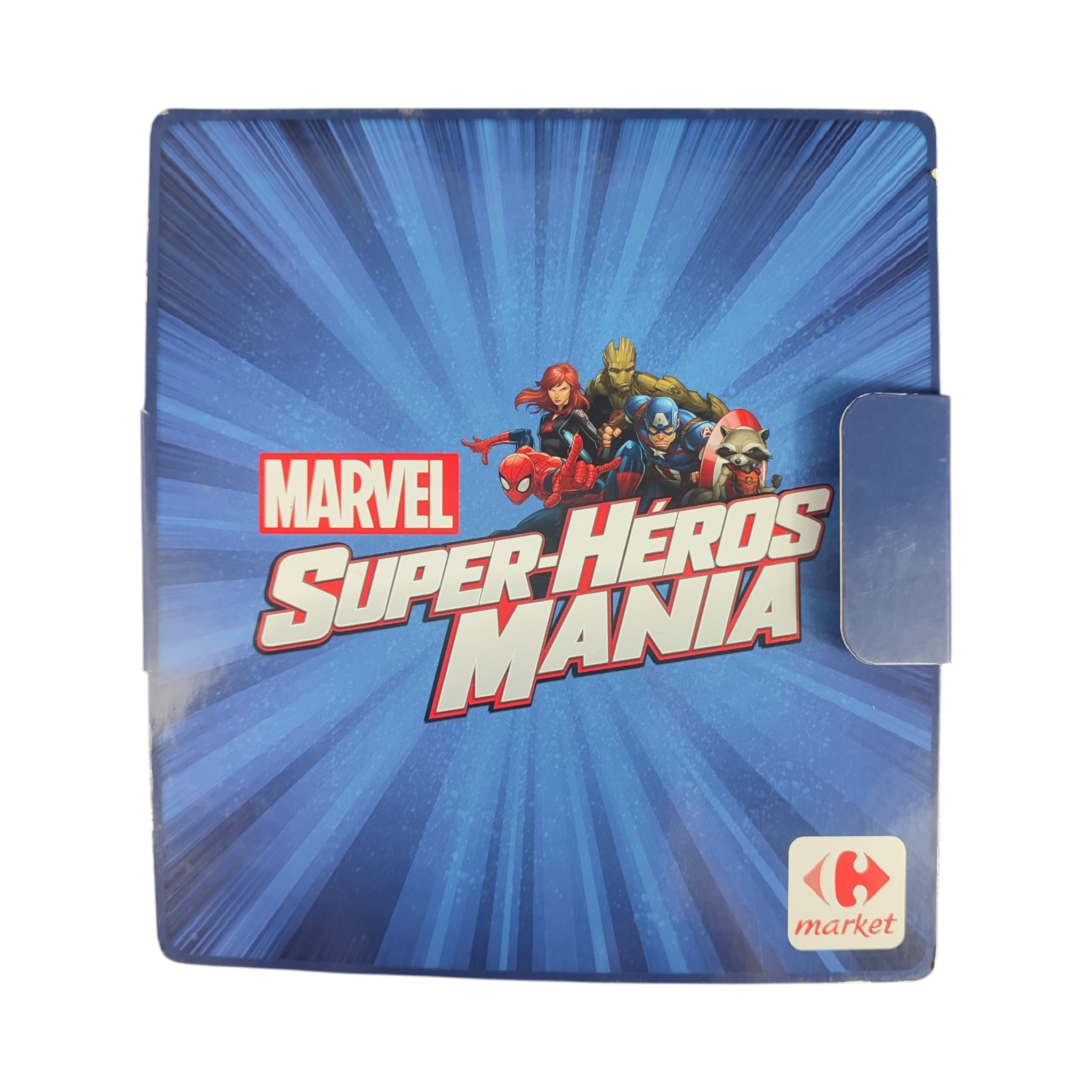 Voir photo 2 de Petites figurines collection avec carnet de rangement - MARVEL Super-Héros Mania - Carrefour 2016 - Complet Petites figurines collection avec carnet de rangement - MARVEL Super-Héros Mania - Carrefour 2016 - Complet Bon état - Vue 2 -