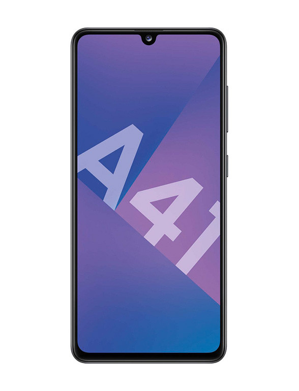 Samsung Galaxy A41 - 64 Go - Bon état - Noir - Batterie testée  - Vue 2 - 