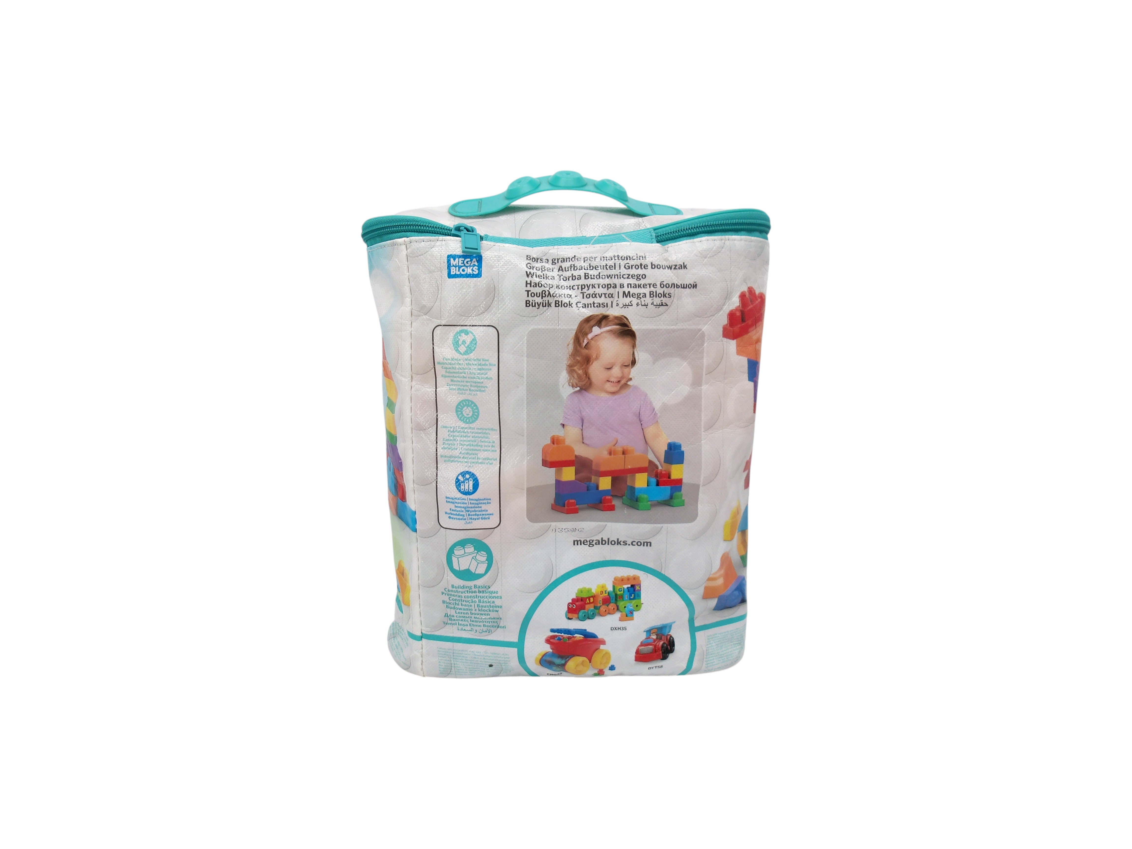 Mega Bloks - Sac medium 60 briques  Très bon état - Vue 2 - 