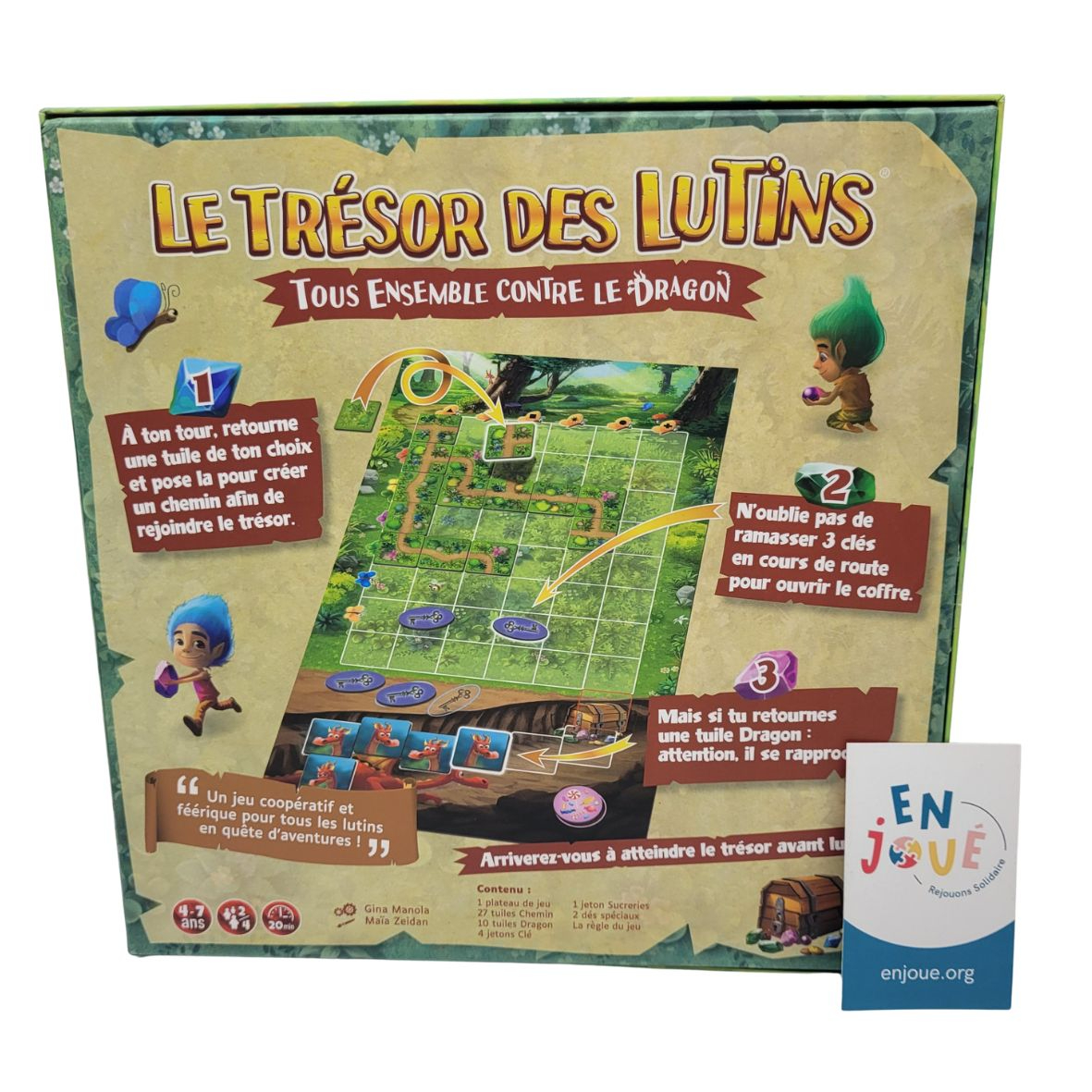Jeu de société - Le trésor des Lutins - Gigamic - À partir de 4 ans. Très bon état - Vue 3 - 