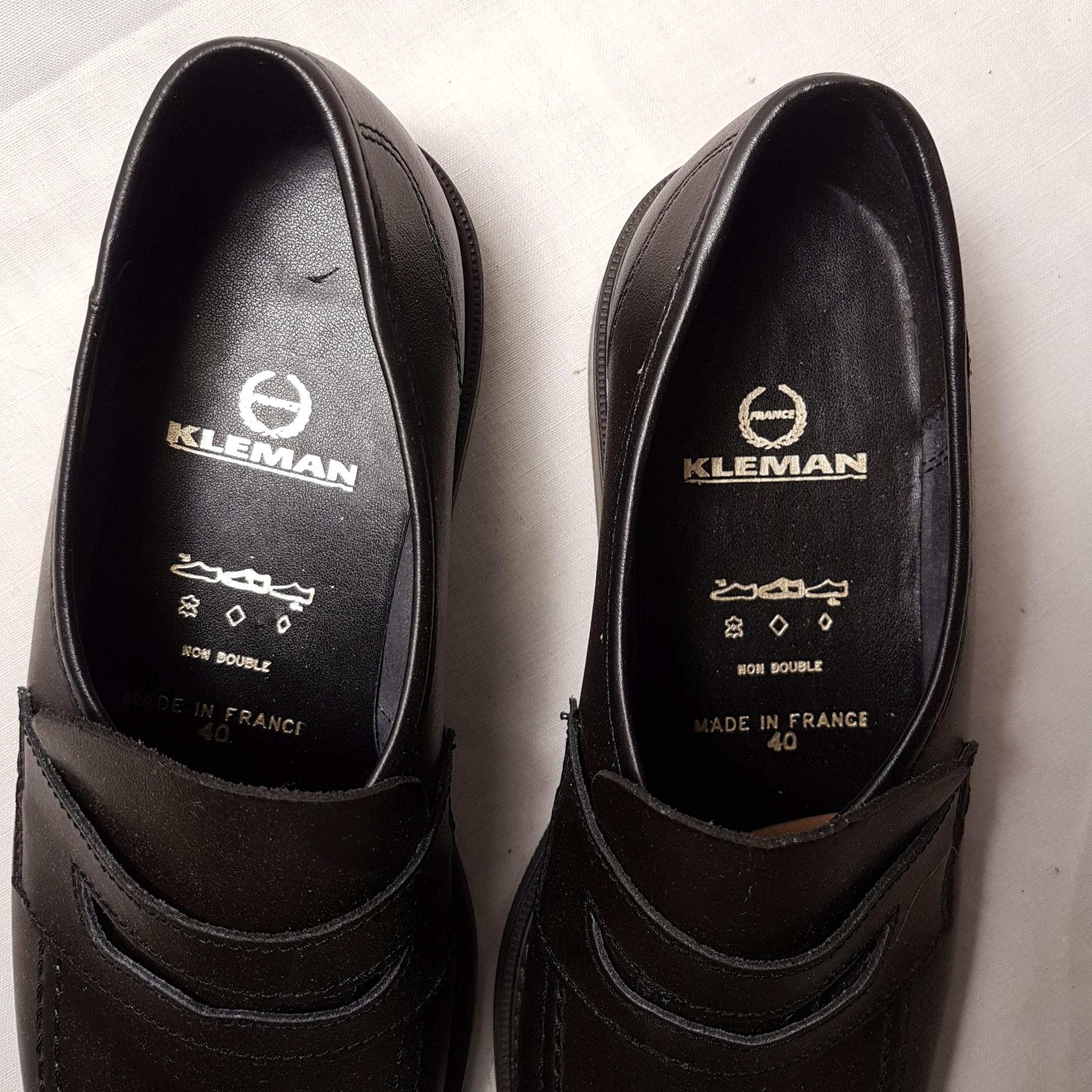 Mocassins T40 Kleman France comme neufs  - Vue 5 - 