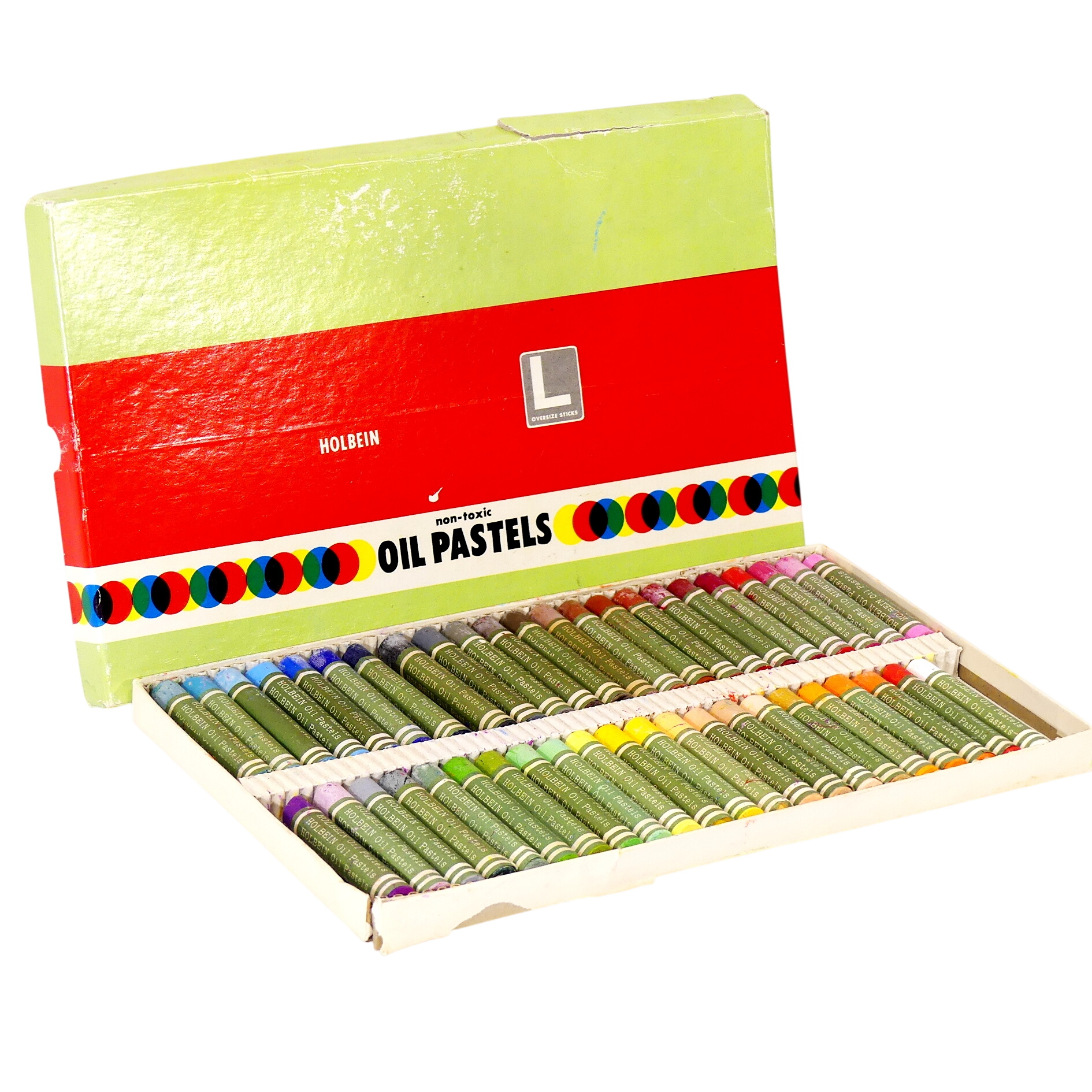 Acheter 45 Pastels à l'huile - Holbein Très bon état - 25,00 € 45 Pastels à l'huile - Holbein Très bon état - reconditionné disponible sur Label Emmaüs