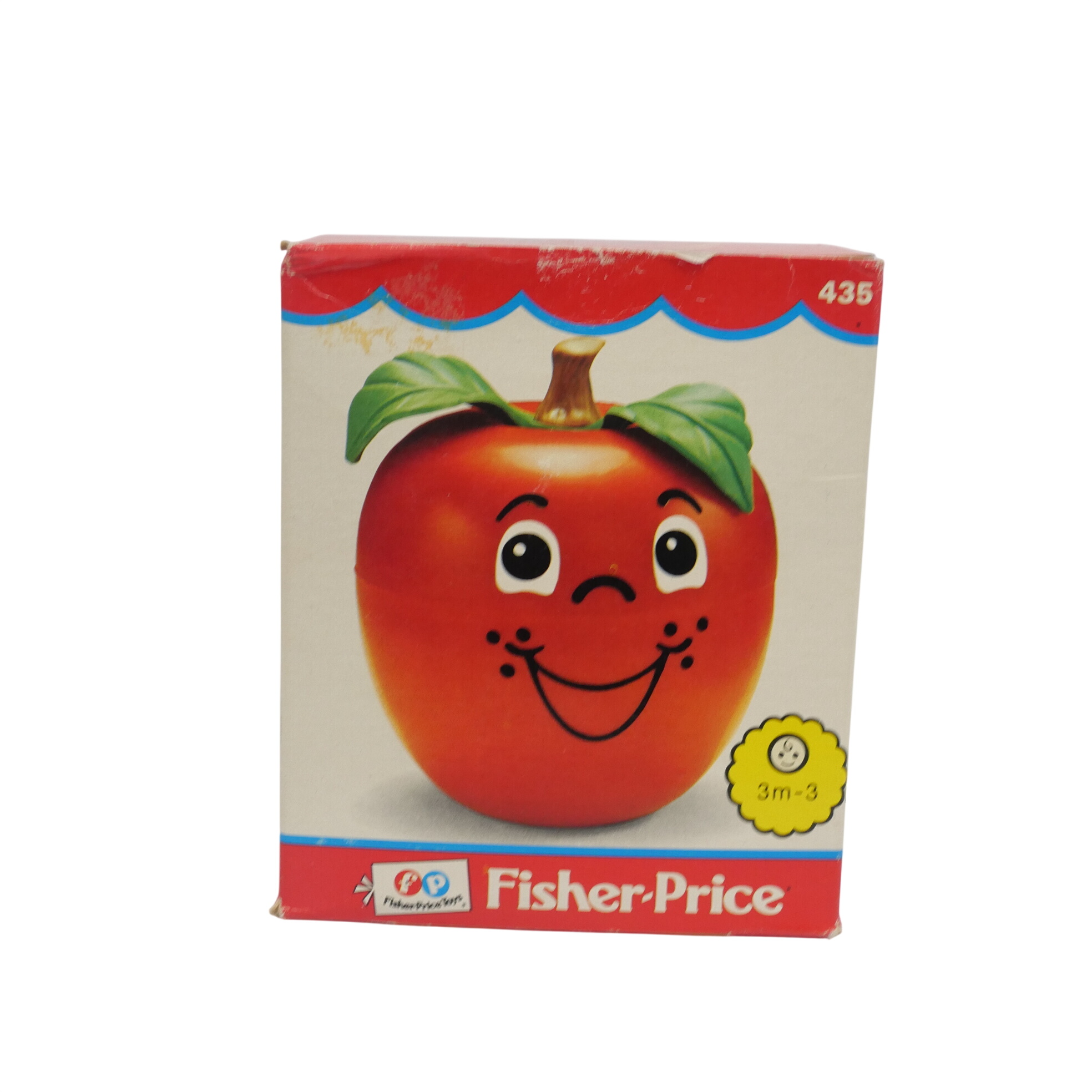 Happy Apple de Fisher Price -1973 (référence #435) Bon état -  reconditionné disponible sur Label Emmaüs