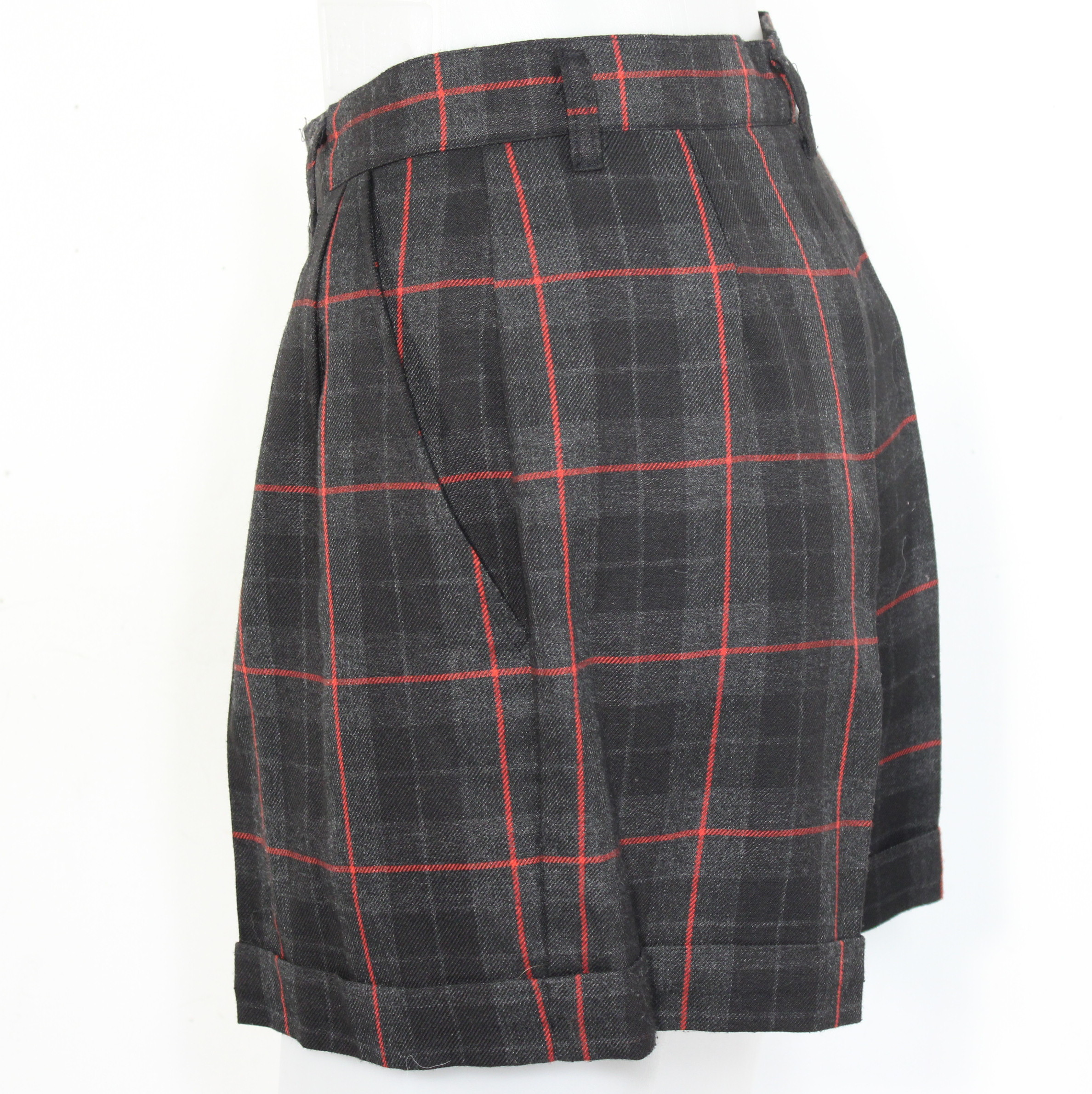Short Femme Gris/Noir Taille Estimée 36 Très bon état - Vue 3 - 