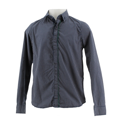 Chemise bleue imprimé étoiles - garçon - Sergent Major - taille 9 ans - Photo 0