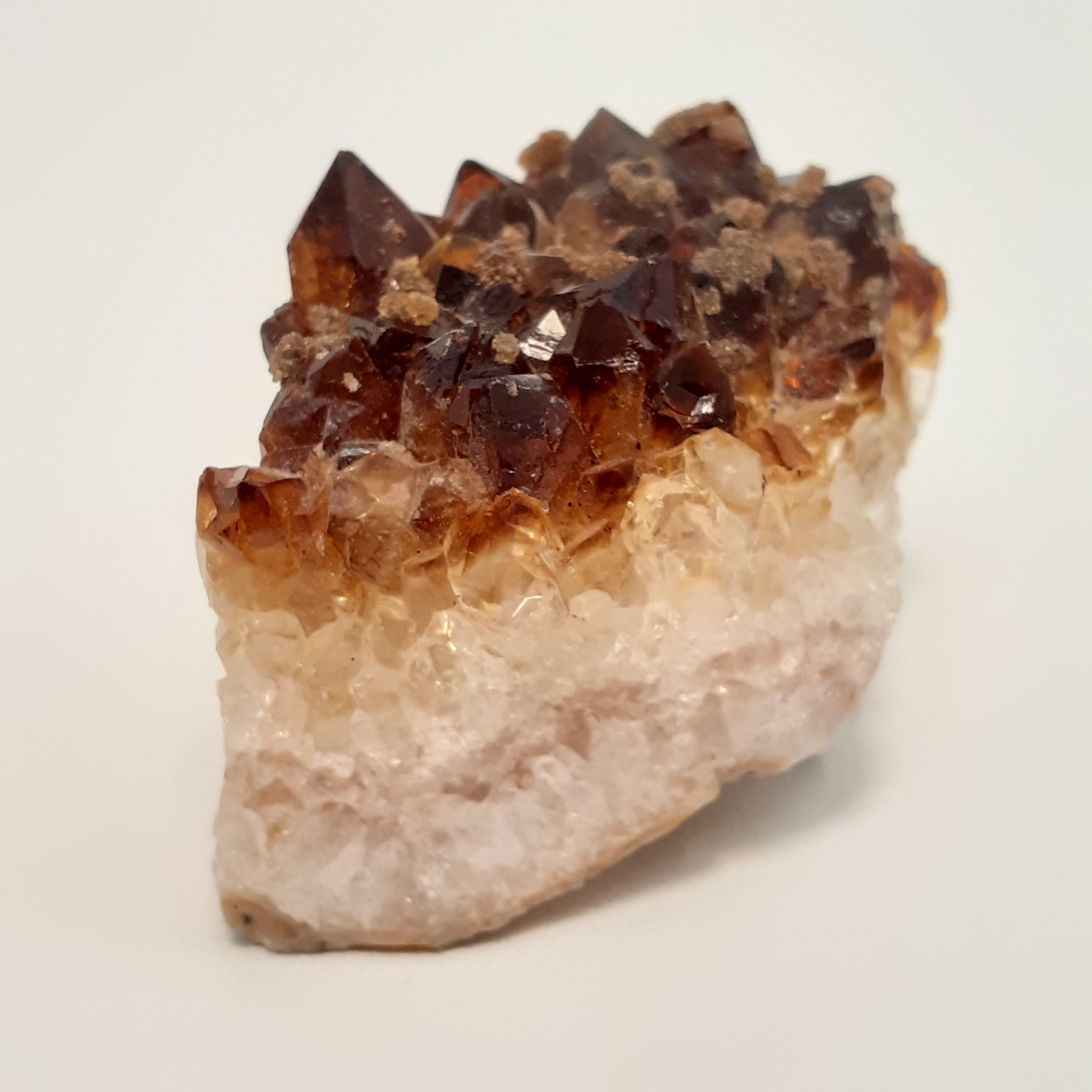 Pierre brute de grappe de cristaux de citrine - Photo 4