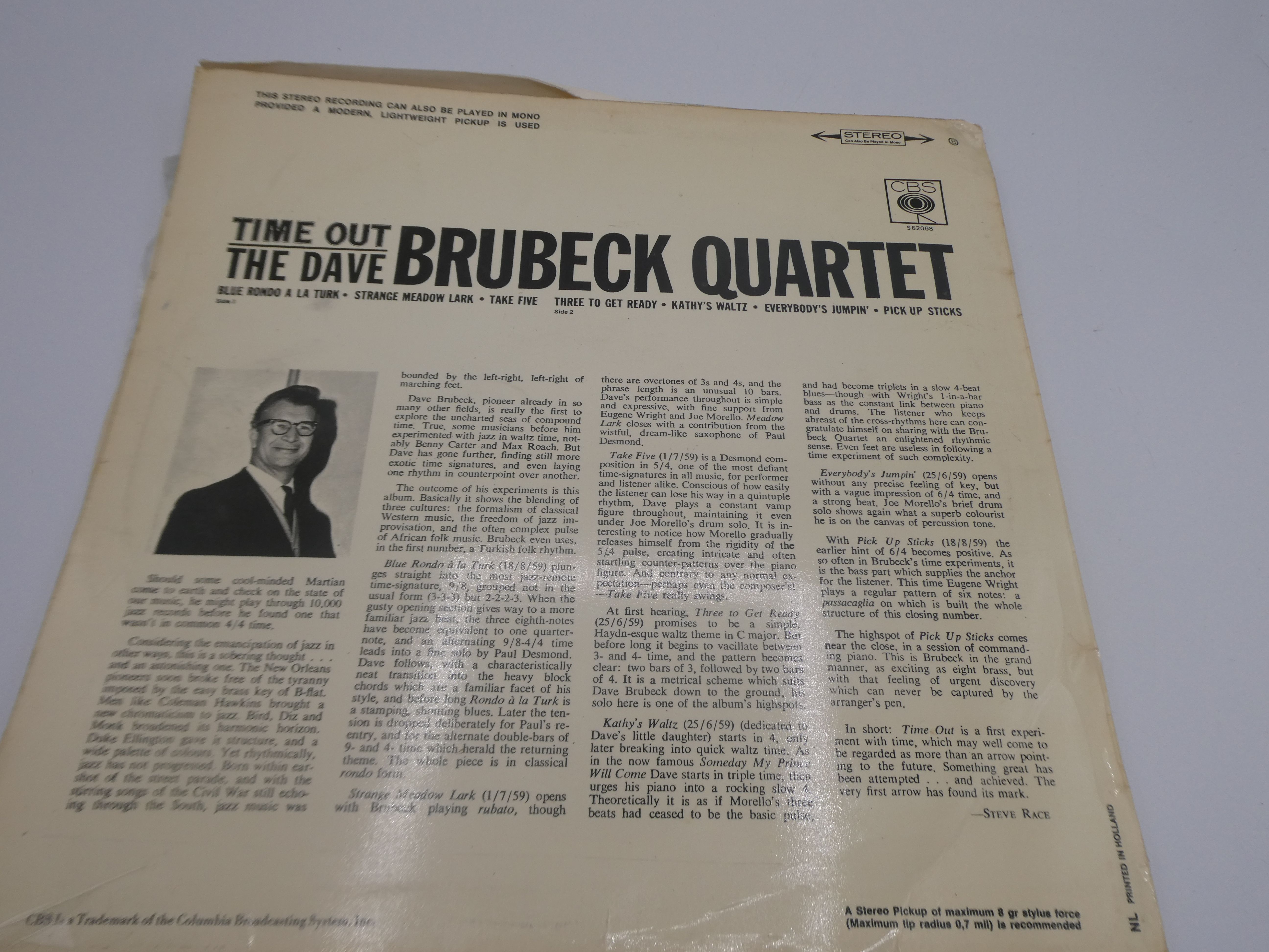Vinyle Time Out - The Dave Brubeck Quartet - Photo 1