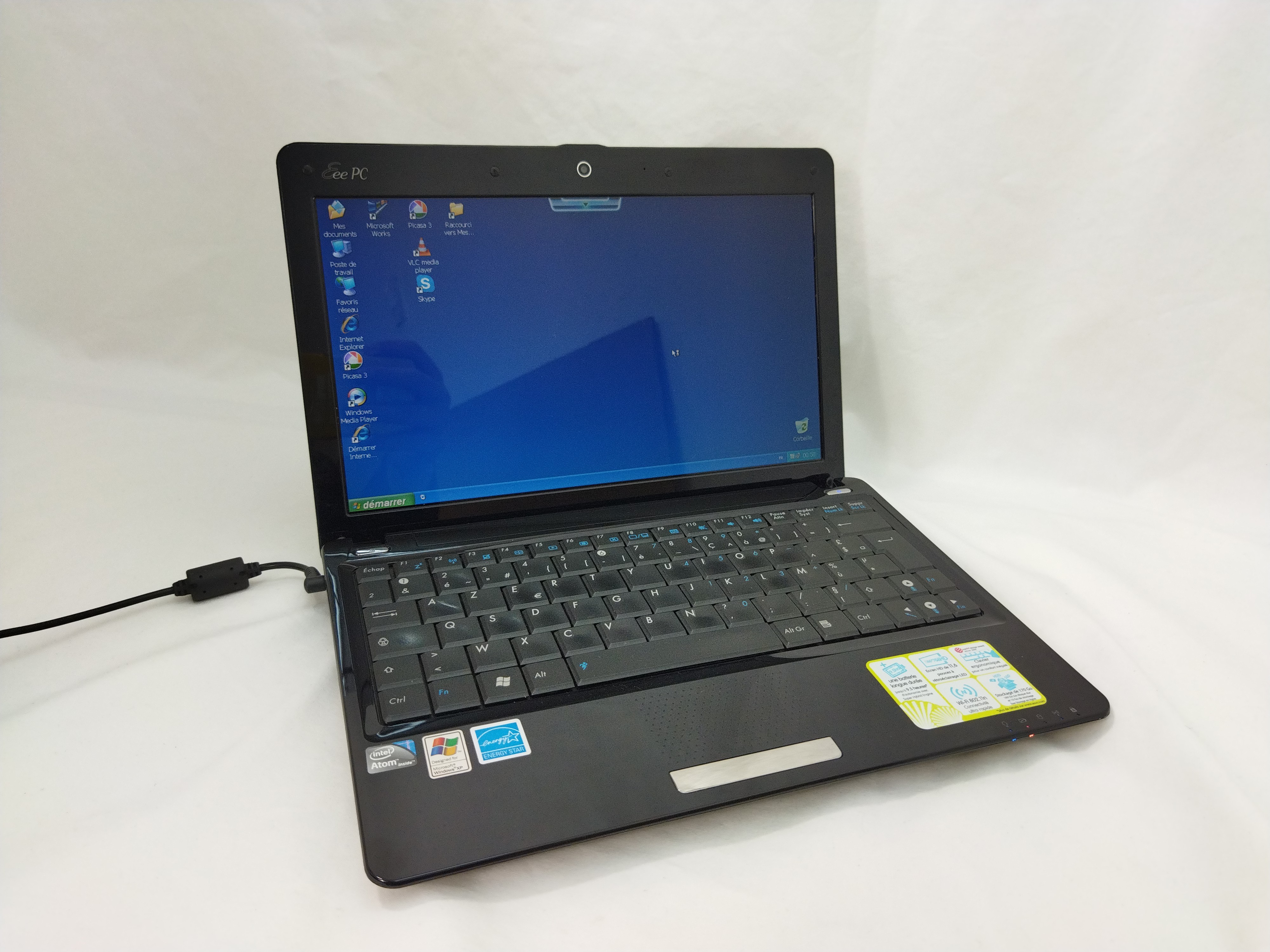 PC Portable Asus (Windows XP Home Edition LrgScro LFD) Bon état - Vue 2 - 