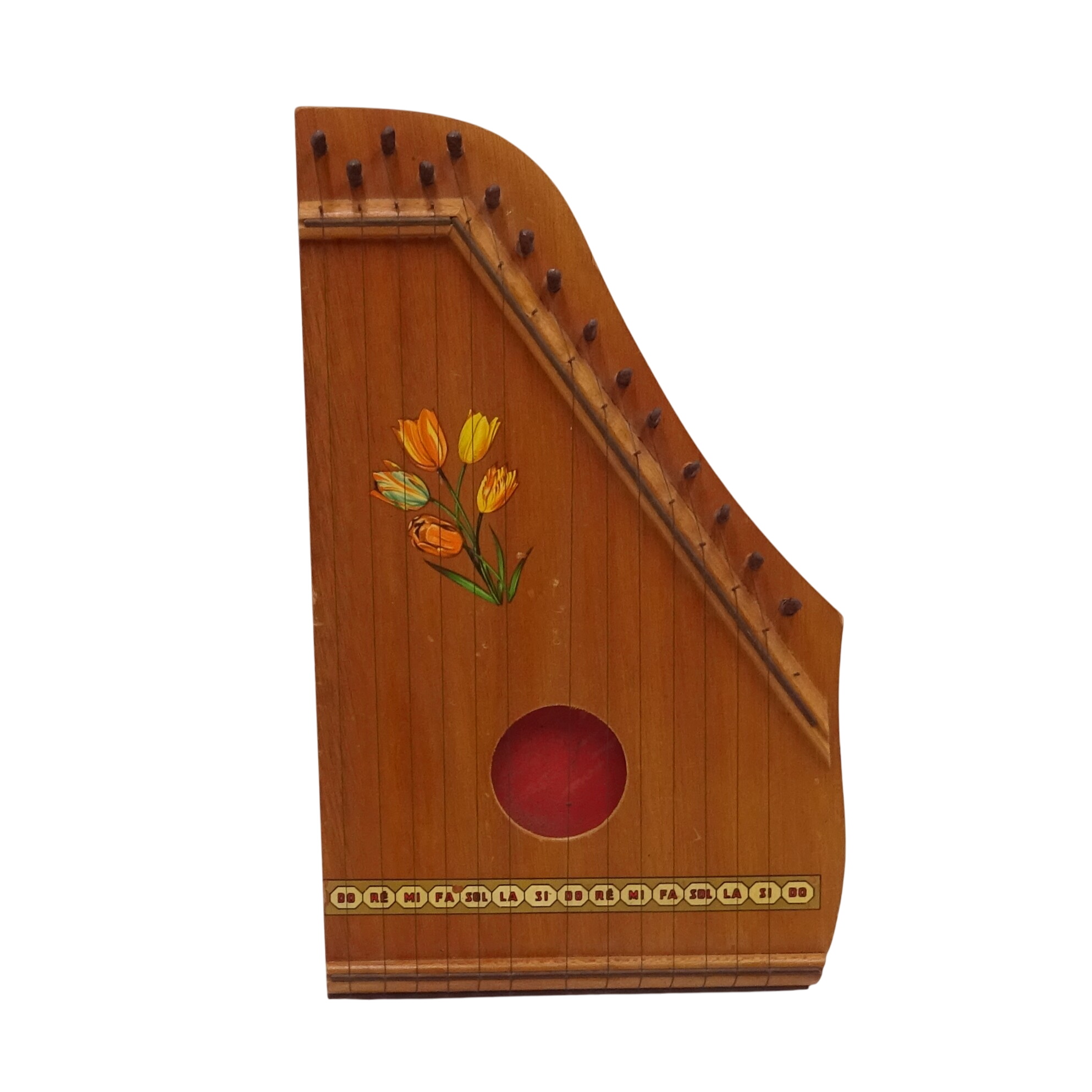 Ancienne cithare en bois vintage Bon état -  reconditionné disponible sur Label Emmaüs