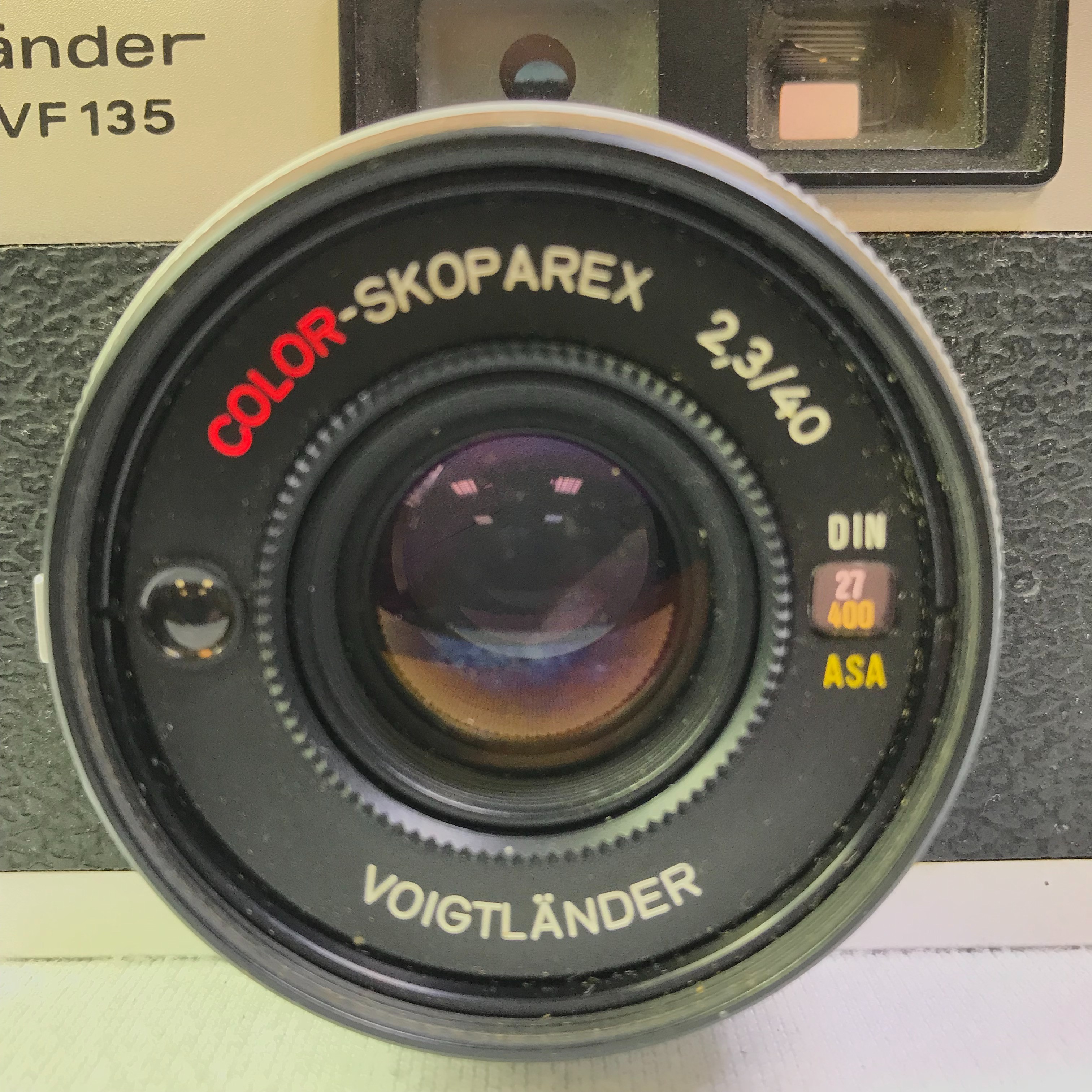 APPAREIL PHOTO TÉLÉMÈTRE DE FILM 35 mm Voigtlander VF 135 AVEC OBJECTIF 40 mm F/2,3 - Très bon état - Photo 4