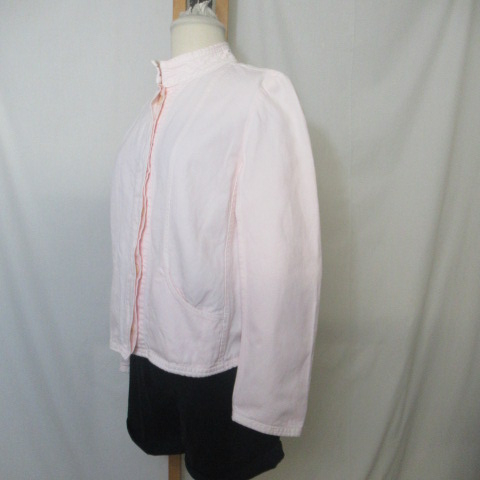 HF251 - Veste style jean en lin mélangé - Sugar - Taille 1 (S) - Photo 2
