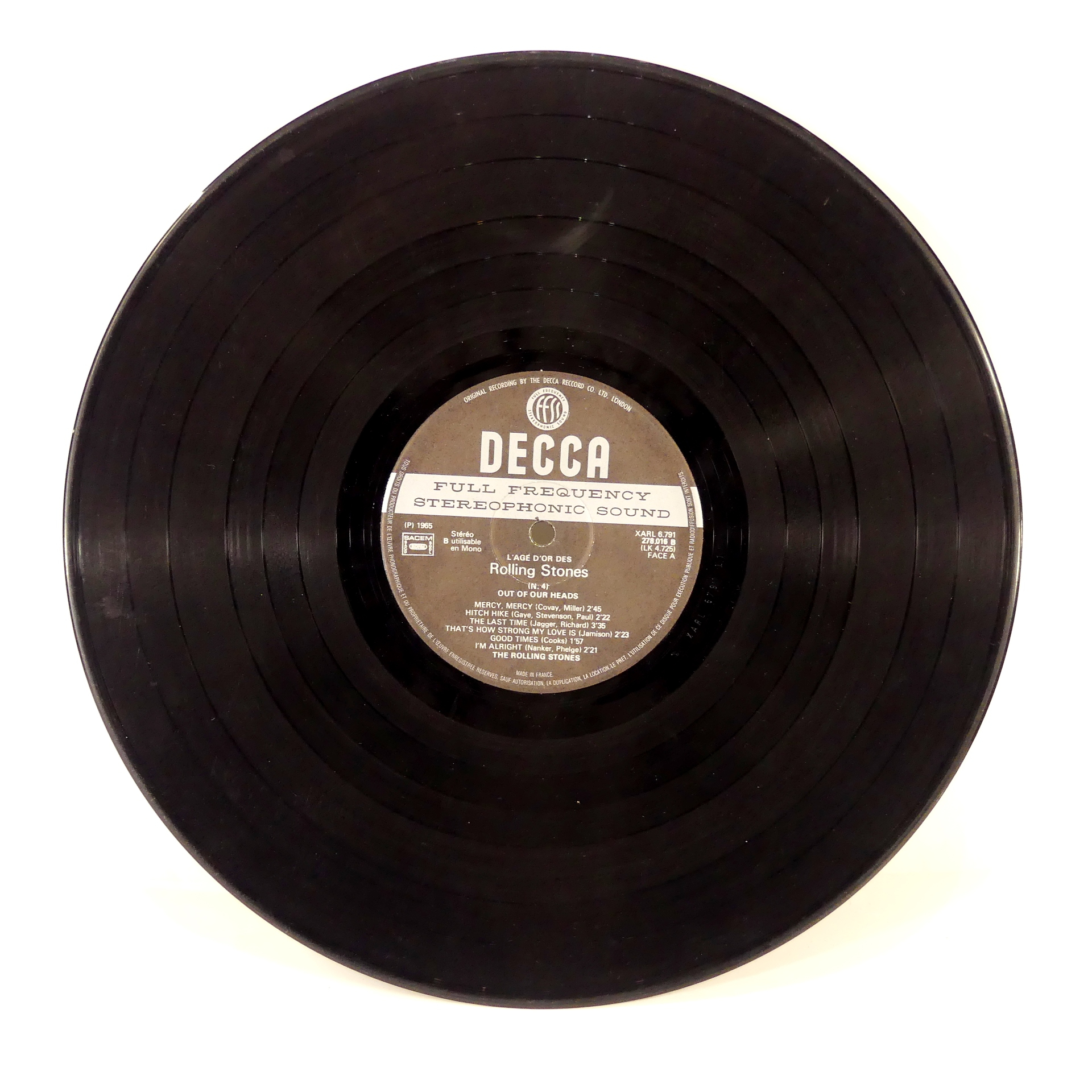 Vinyle - "L'âge d'or" - Vol 4 - des Rolling Stones - 1973  - Vue 4 - 