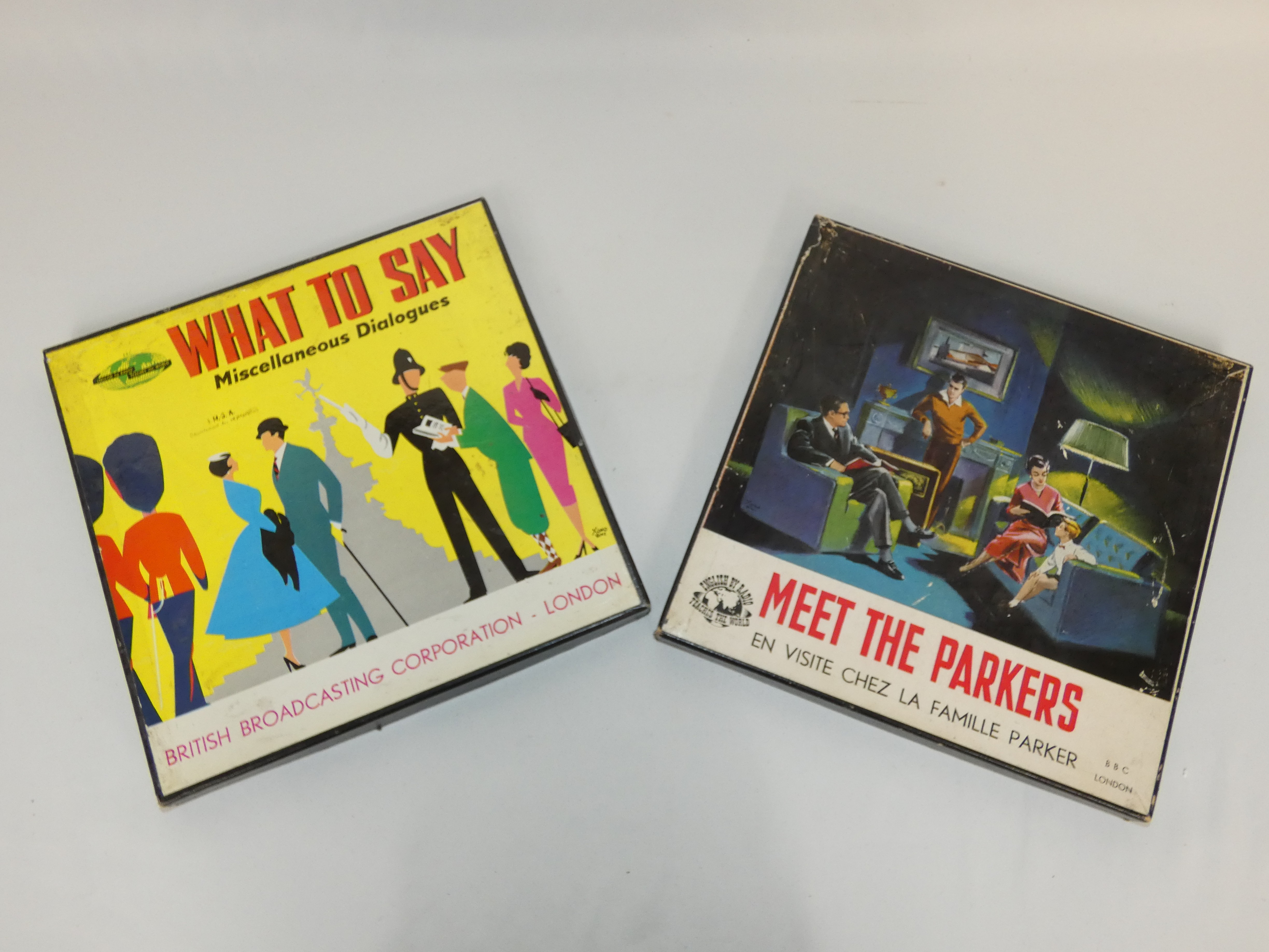 Lot de 2 Coffrets de disque vinyles enregistrés par la BBC   -  reconditionné disponible sur Label Emmaüs