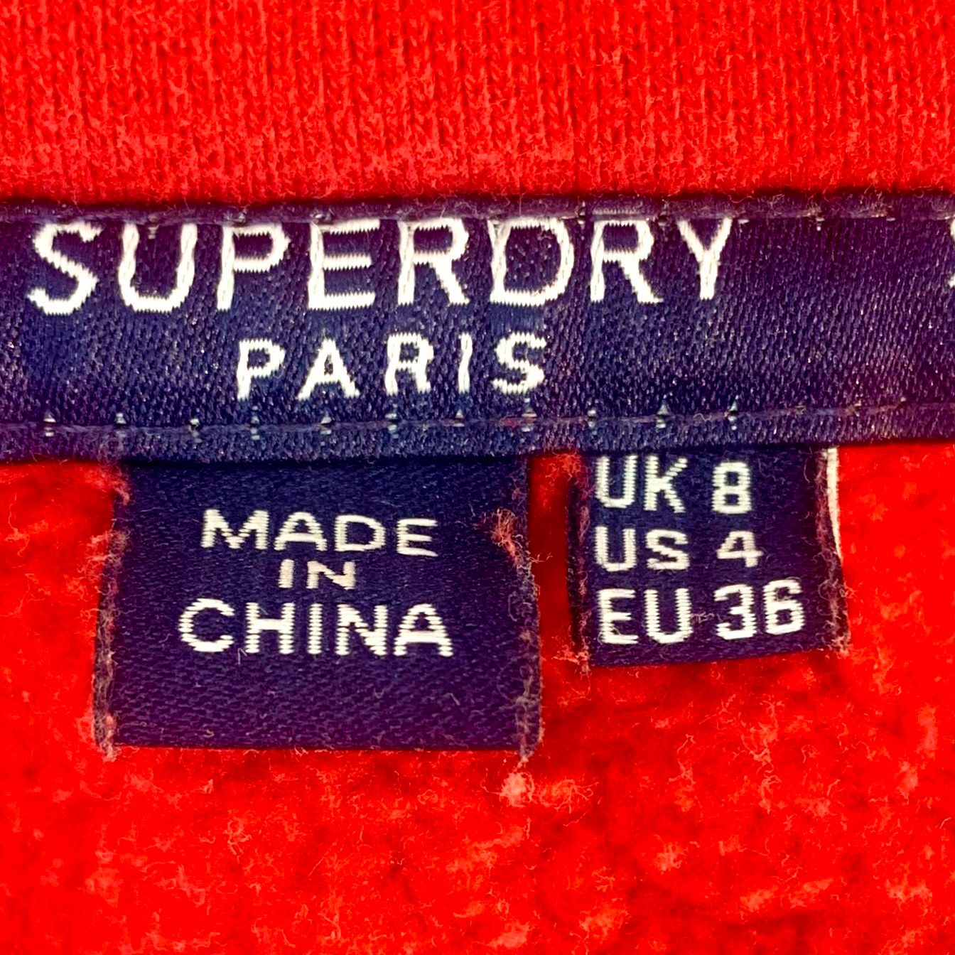 Gilet à Capuche Superdry taille 36 - Photo 3