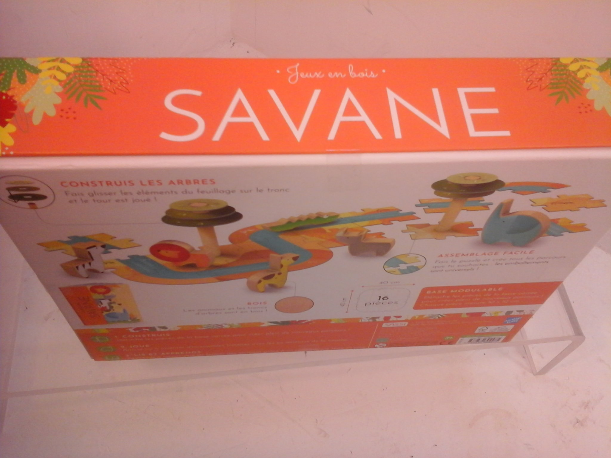 🦁 Jeu en bois Savane – Sassi Junior Très bon état - Vue 4 - 