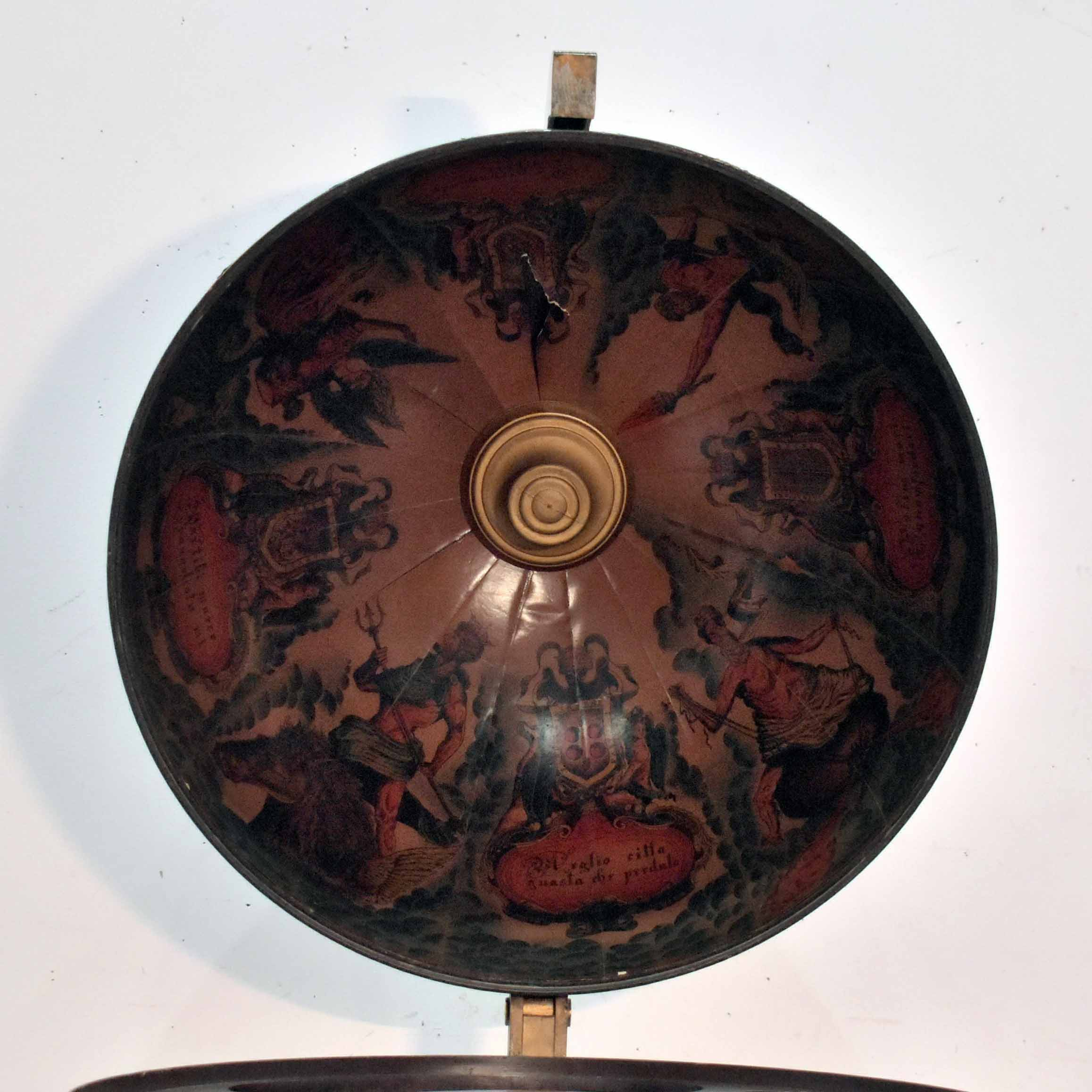 Bar de Table Globe Terrestre - Esprit Mercurio d'Oro - Luciano Cordeddy - Photo 13