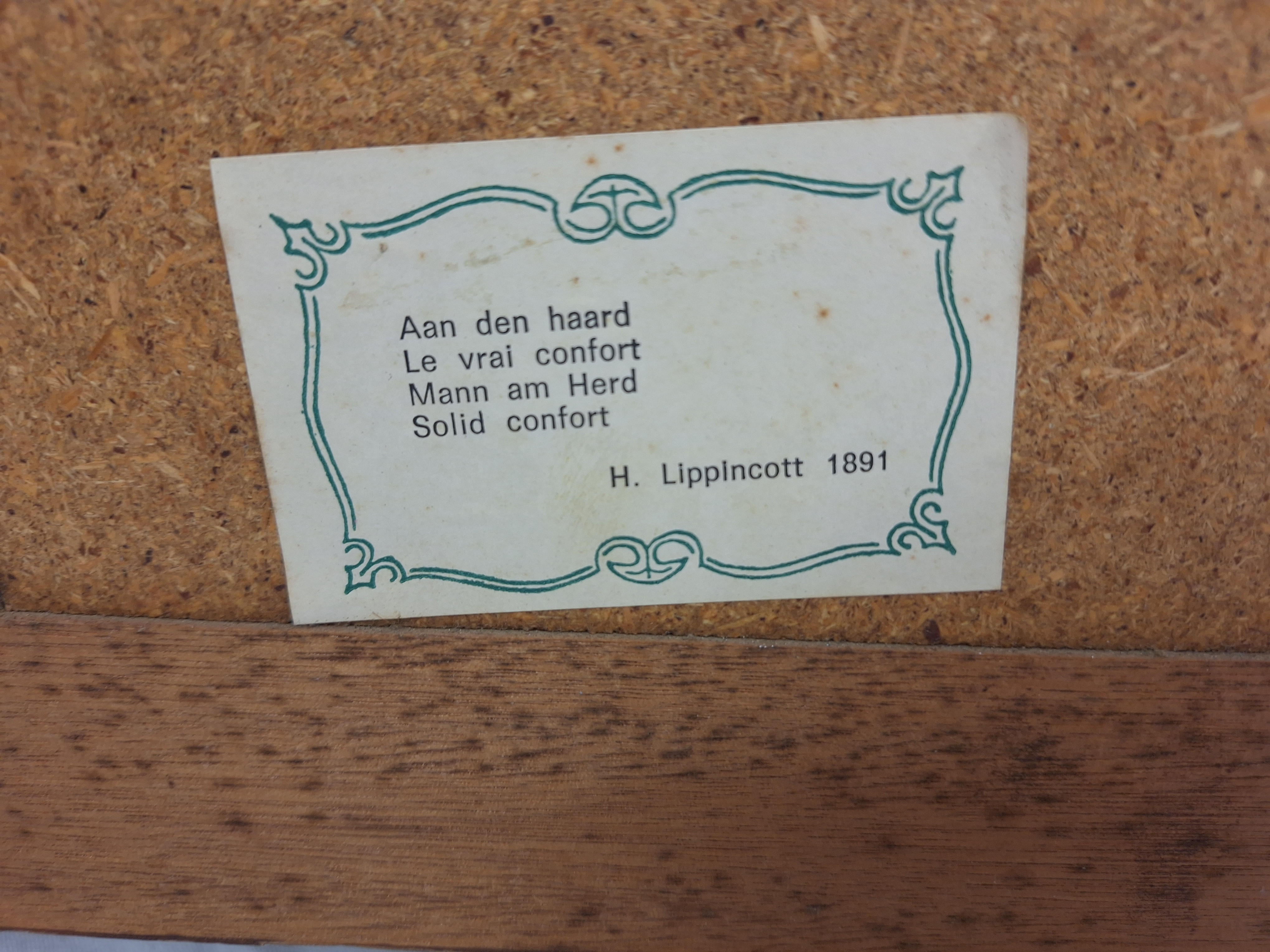 Solid Comfort - H. Lippincott - 1891 Bon état - Vue 5 - 