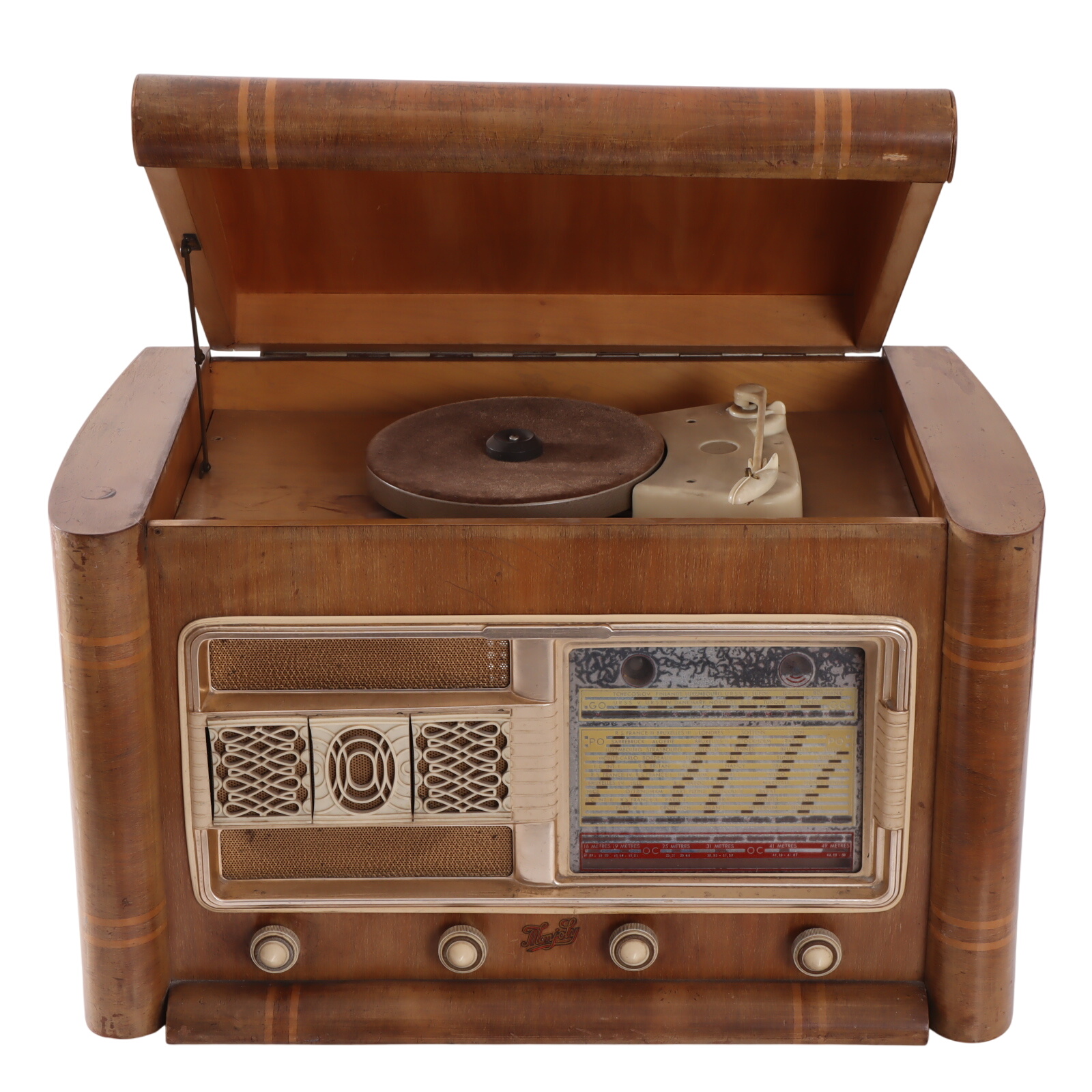 Poste radio et tourne-disque MONJOLY - Photo 1