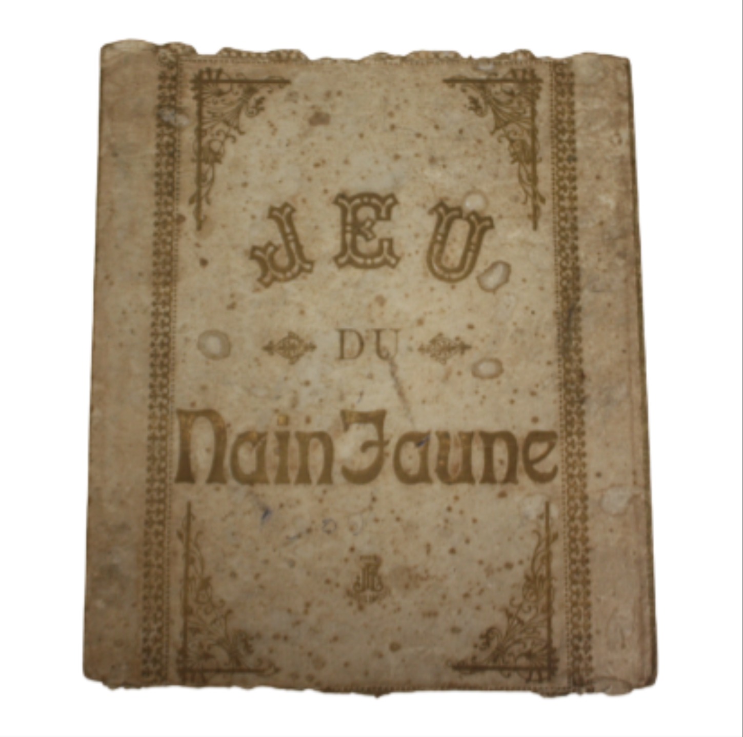 Ancien jeu du Nain Jaune État correct - Vue 4 - 