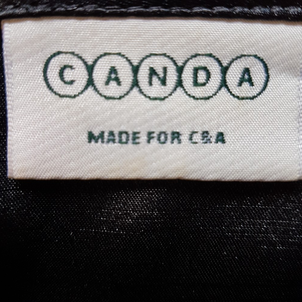 Veste de fêtes noire en tissu brillant - CANDA - taille 40 - Photo 6