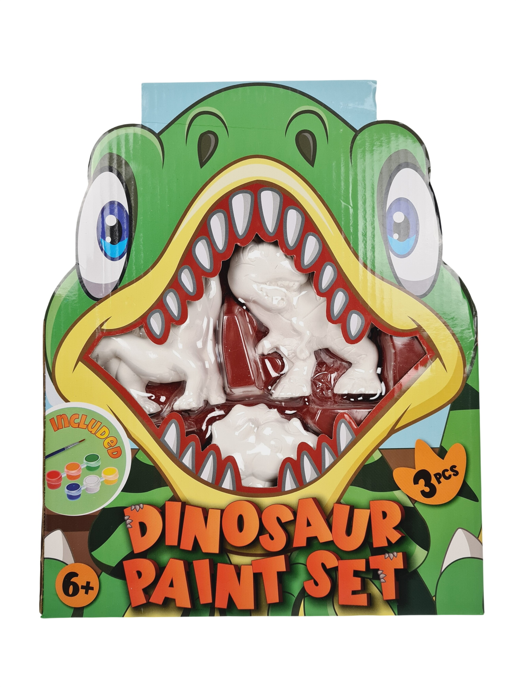 Jeu créatif - peinture personnage dinosaure - 3 pcs - 6 ans + Comme neuf -  reconditionné disponible sur Label Emmaüs