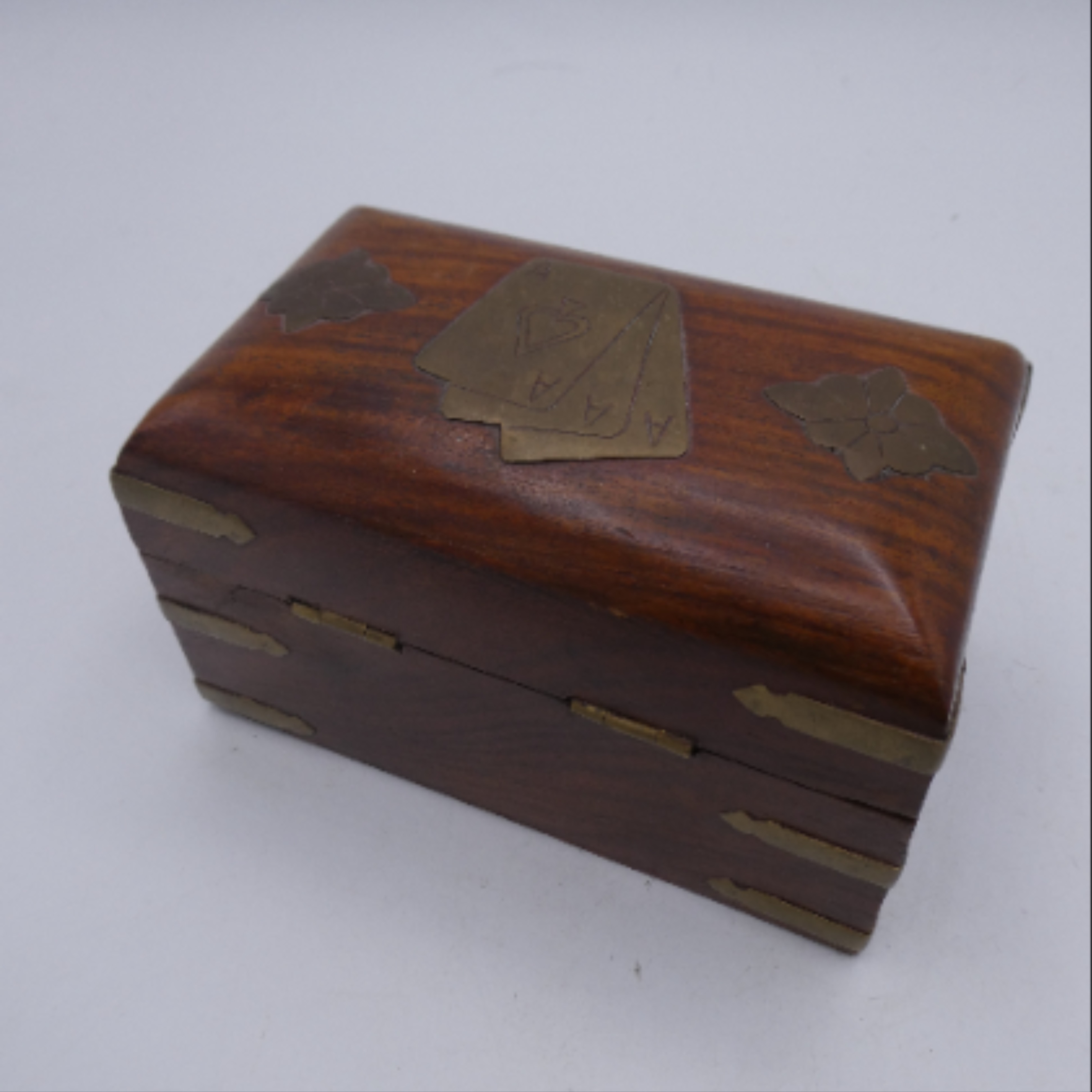 Boîte en bois artisanale à compartiments – style vintage - Photo 6