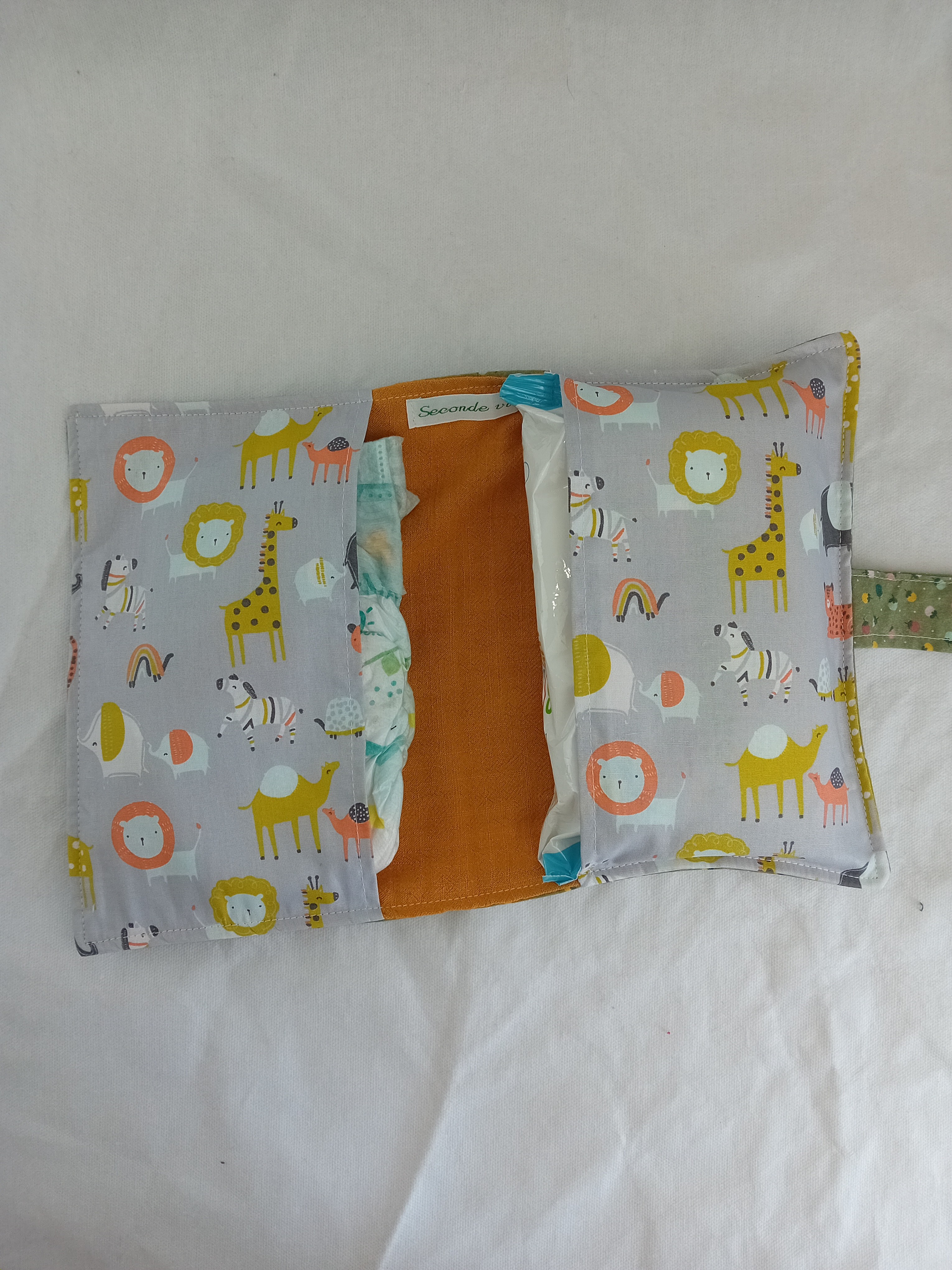 Pochette à Langer ou Protège carnet de santé - Photo 2