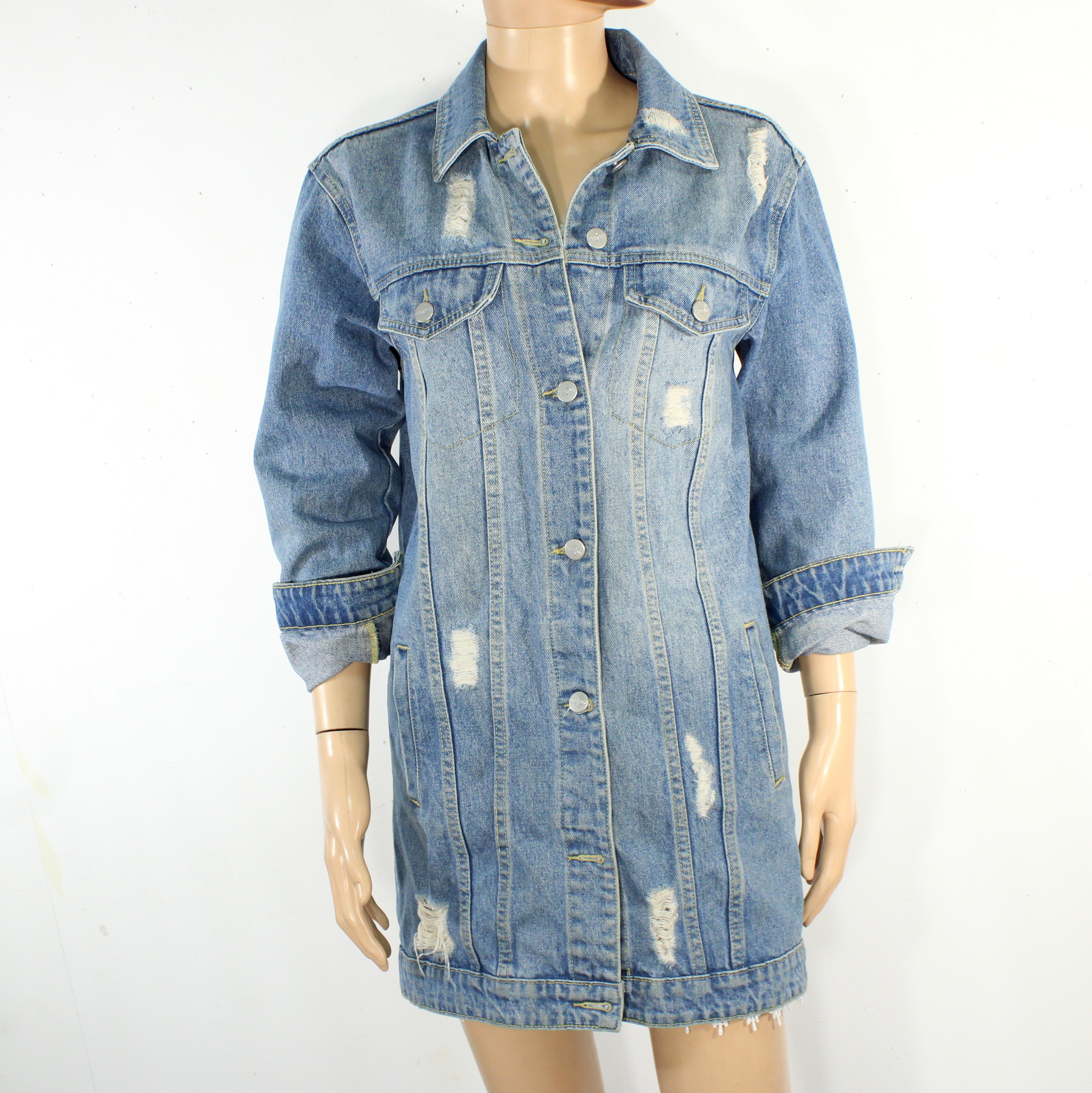 Veste Femme Jean's Bleue YES OR NO BY MANOR Taille XS Très bon état - Vue 5 - 