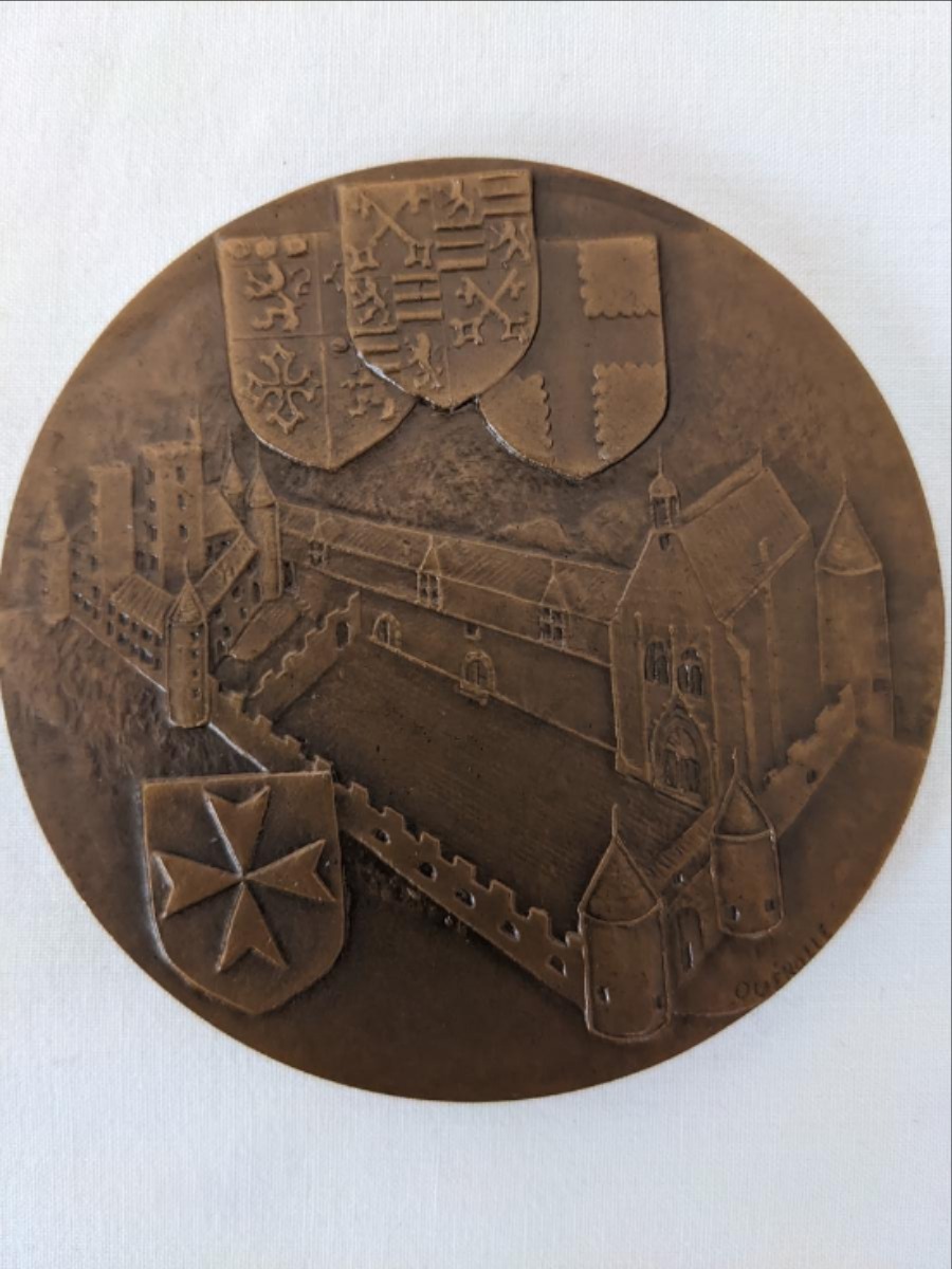 Médaille - château Tallard - cinquième République - signé Querolle - Photo 5