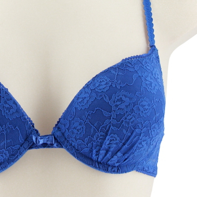 Soutien gouge bleu foncé avec armatures - Etam - 90C - Photo 3