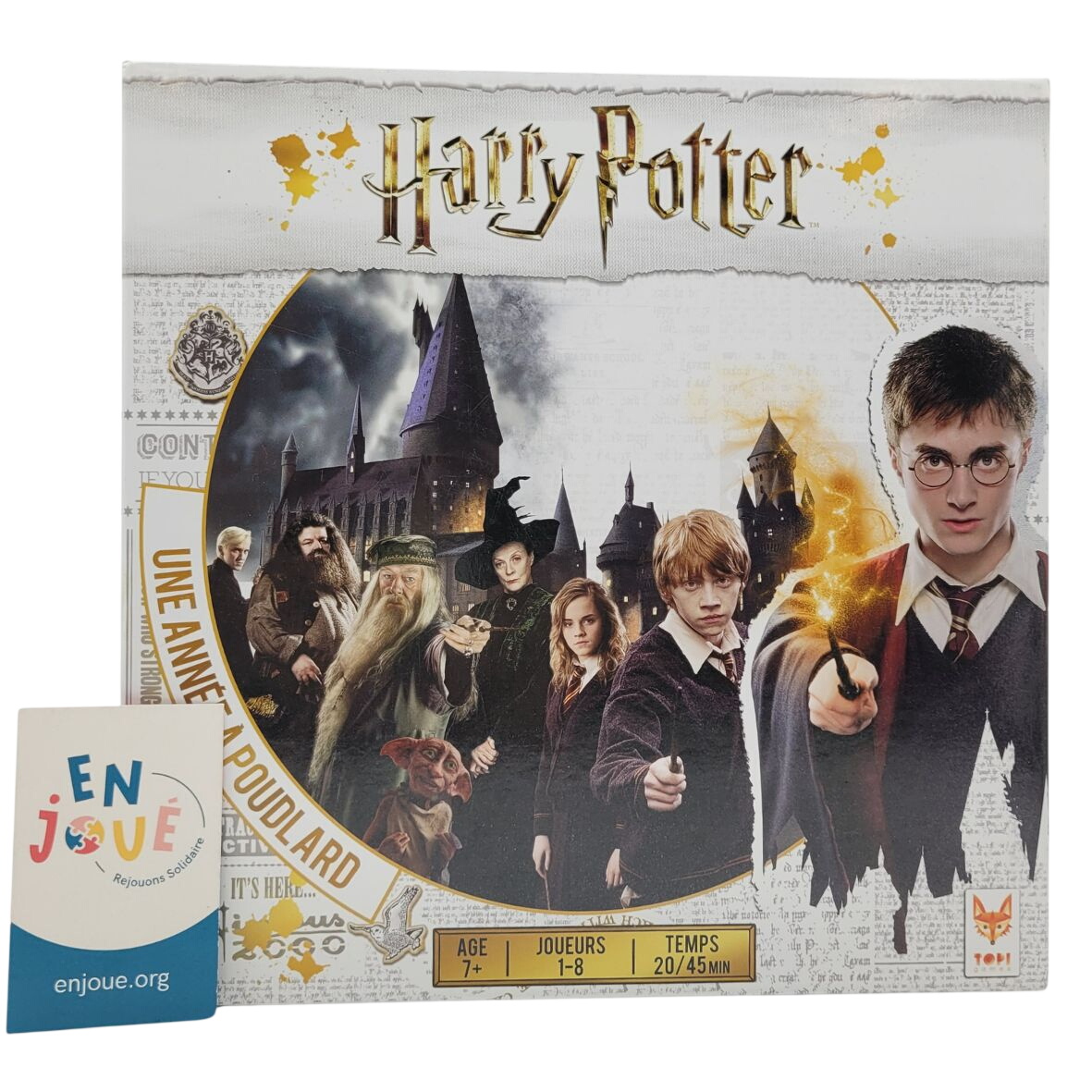 Acheter Jeu de société - Harry Potter - Une année à Poudlard - Top Games - Dès 7 ans. Comme neuf - 25,00 € Jeu de société - Harry Potter - Une année à Poudlard - Top Games - Dès 7 ans. Comme neuf - reconditionné disponible sur Label Emmaüs