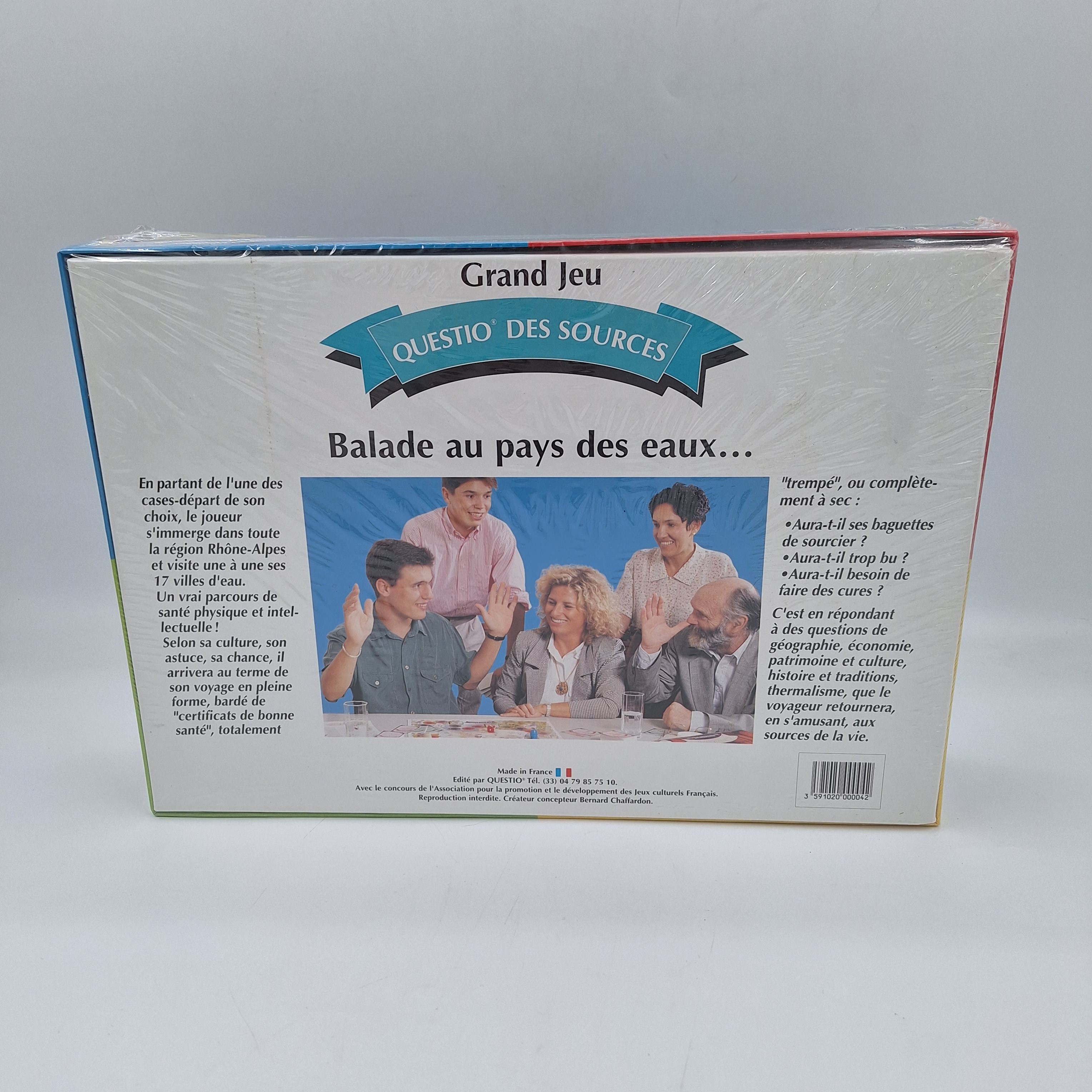Jeu de société « Questio des sources ». Tous âges. Région Rhône Alpes. Très bon état - Vue 2 - 
