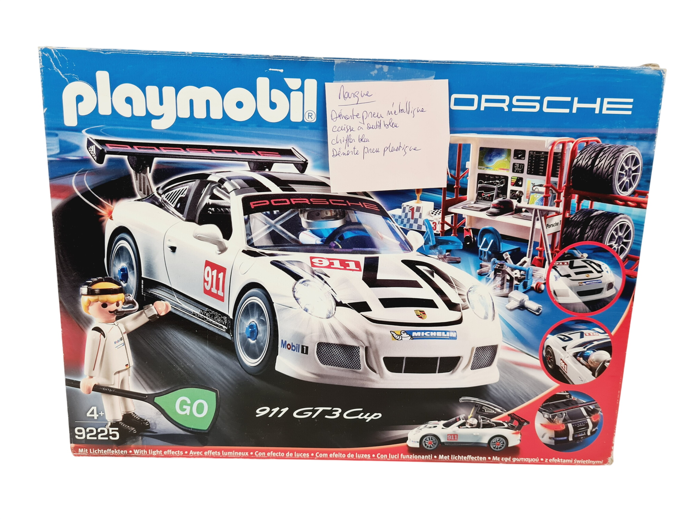 Playmobil - Playmobil 9225 Porsche 911 GT3 Cup - 4 ans + Bon état -  reconditionné disponible sur Label Emmaüs