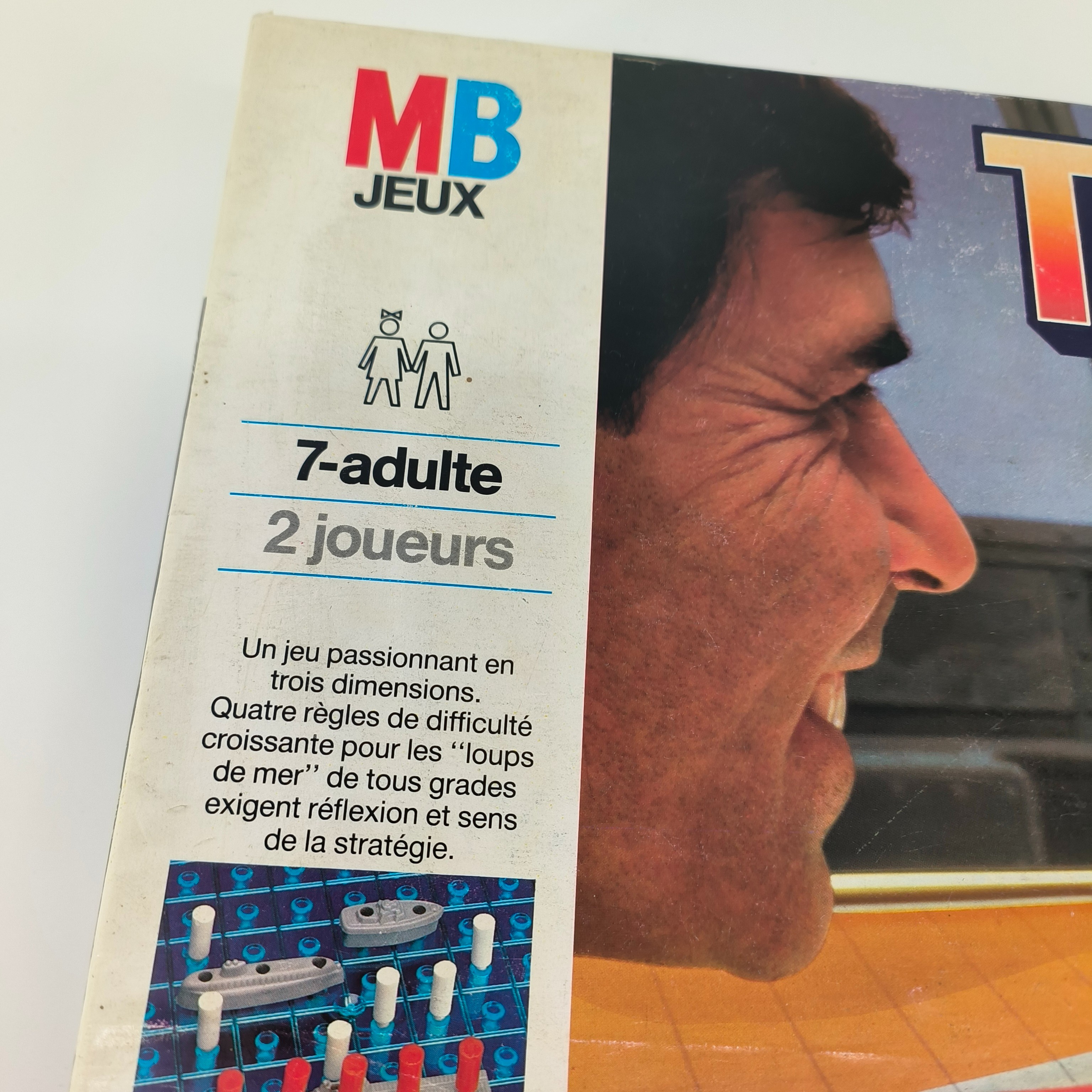 Jeu de société- Touché-coulé-MB- vintage- à partir de 7 ans Très bon état - Vue 7 - 