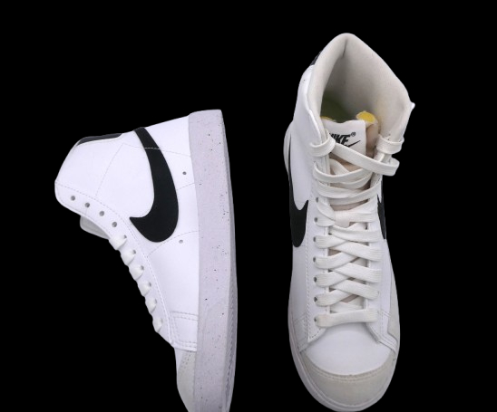 Nike Blazer Mid '77 Next Nature baskets blanc et noir - Pointure 36.5 - Photo 4