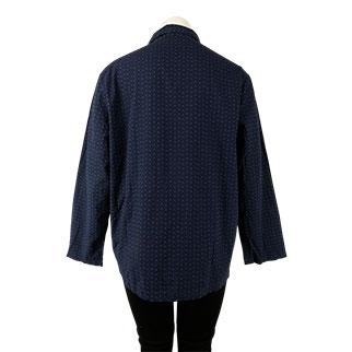 Chemisier bleu imprimé - Femme - IN EXTENSO - Taille XXL - Photo 1