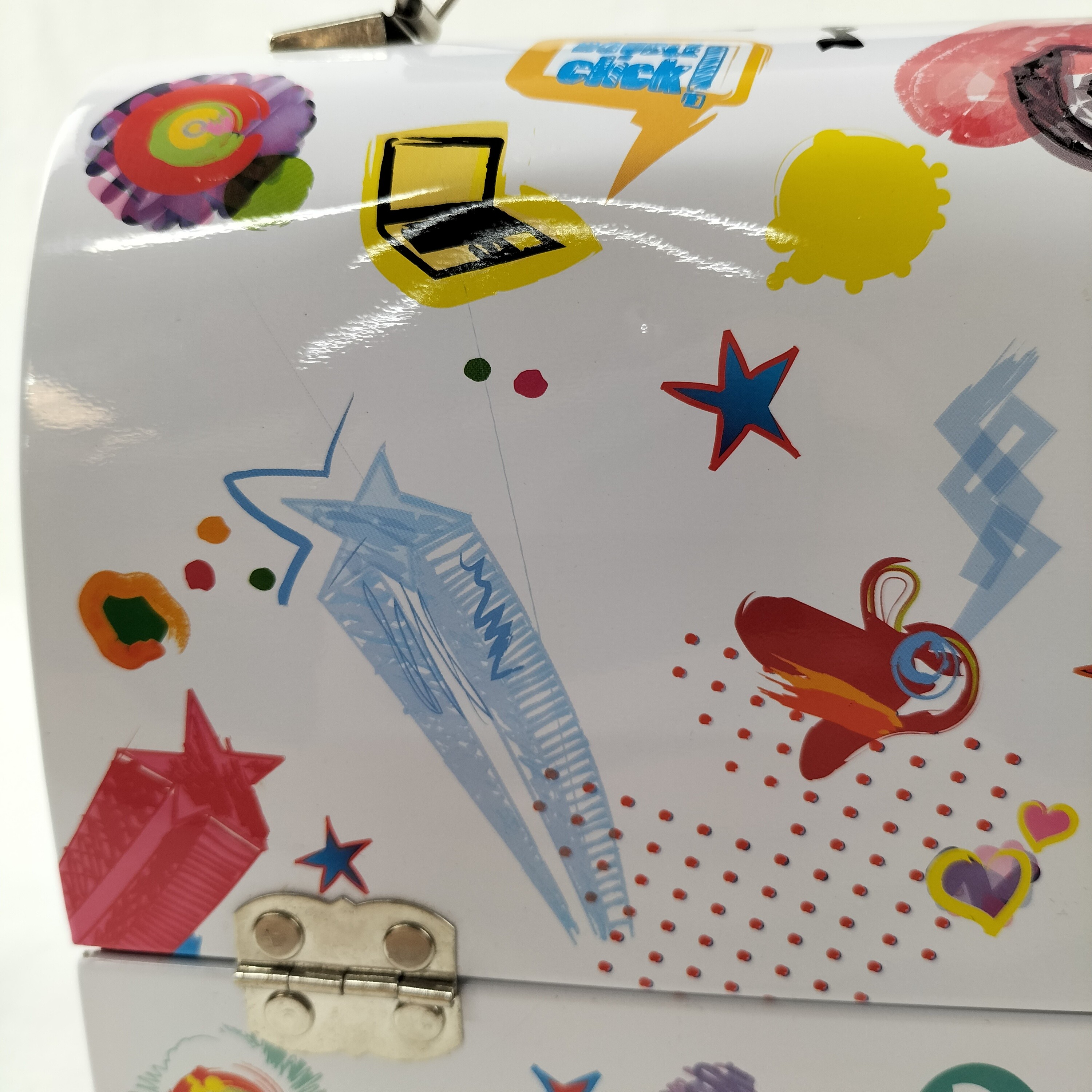 Boite à Déjeuner en Métal et Valisette en Carton La Marelle pour Enfant - État correct - Photo 6