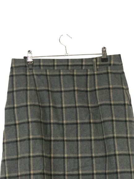 Chloé Stora jupe trapèze tartan à carreaux - Taille 38/M - Photo 4