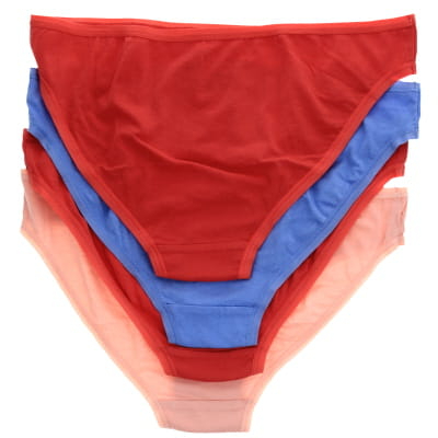 Lot de 4 culottes panachées - Femme - Taille L - Photo 1