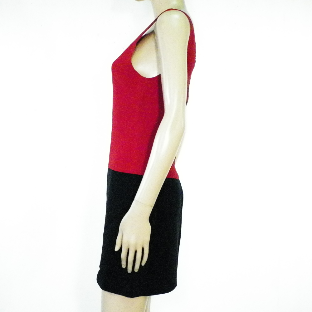 Robe Rouge Bordeaux GEORGES RECH Taille 38 Bon état - Vue 2 - 